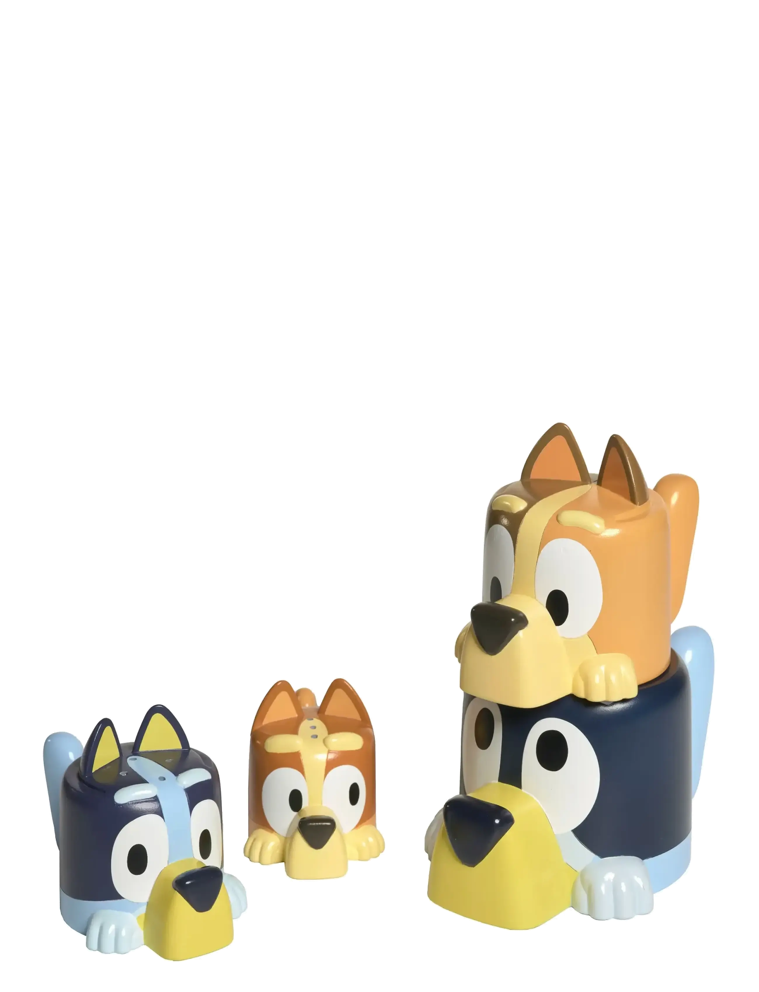 TOMY Toomies Bluey’s Family Pourers, One Size, Multi/patterned, Bath & Water Legetøj > Bath Legetøj, Børn