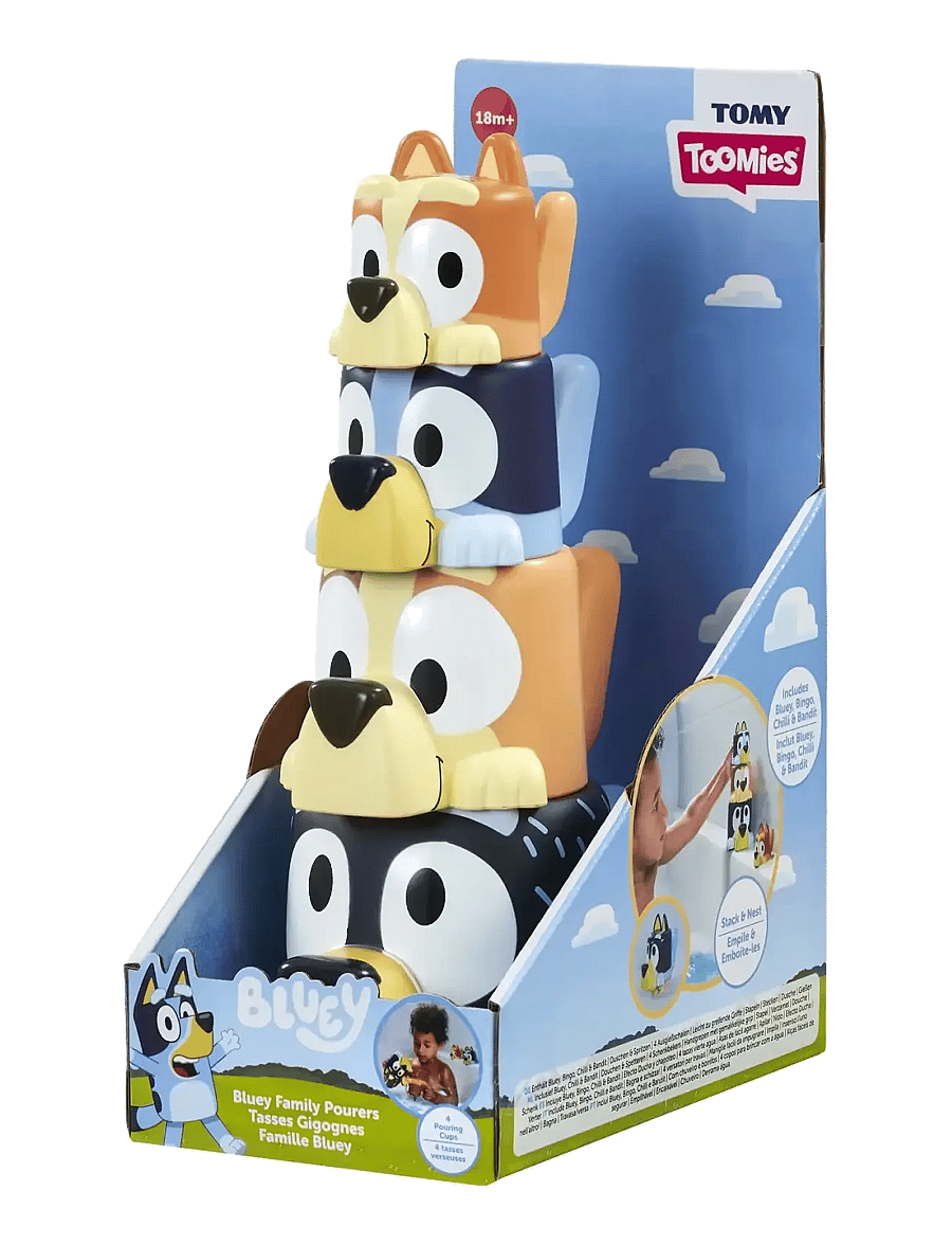 TOMY - Toomies Bluey’s Family Pourers - bath toys - multi - 5