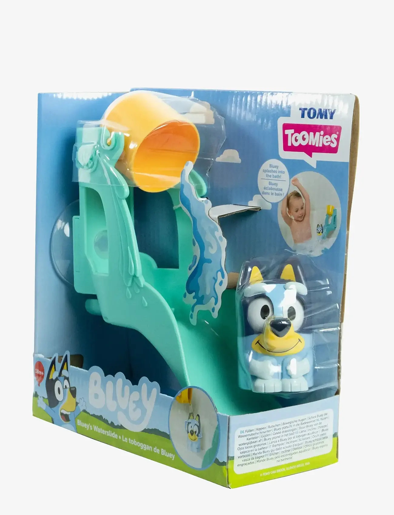 TOMY - Toomies Bluey'S Water Slide - badelegetøj - muti - 1