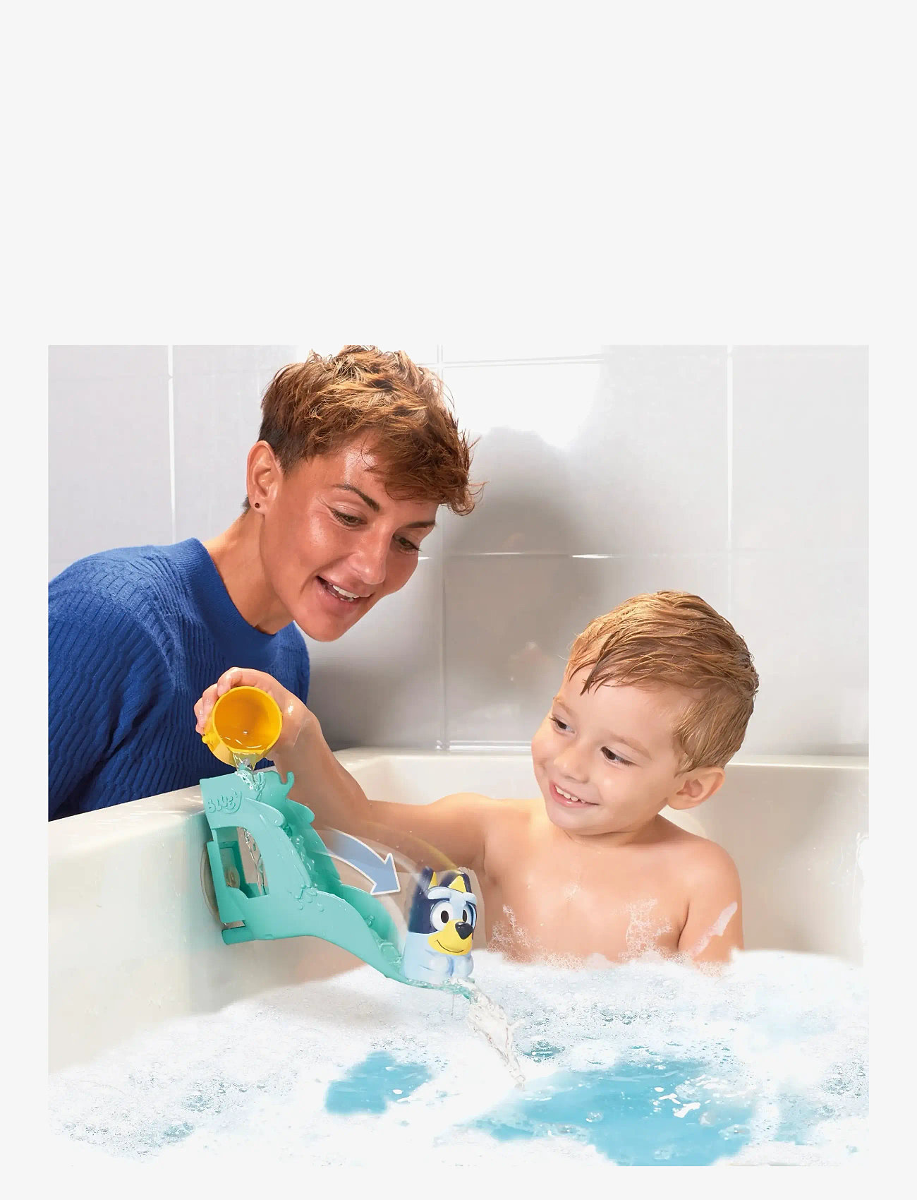 TOMY - Toomies Bluey'S Water Slide - badelegetøj - muti - 4