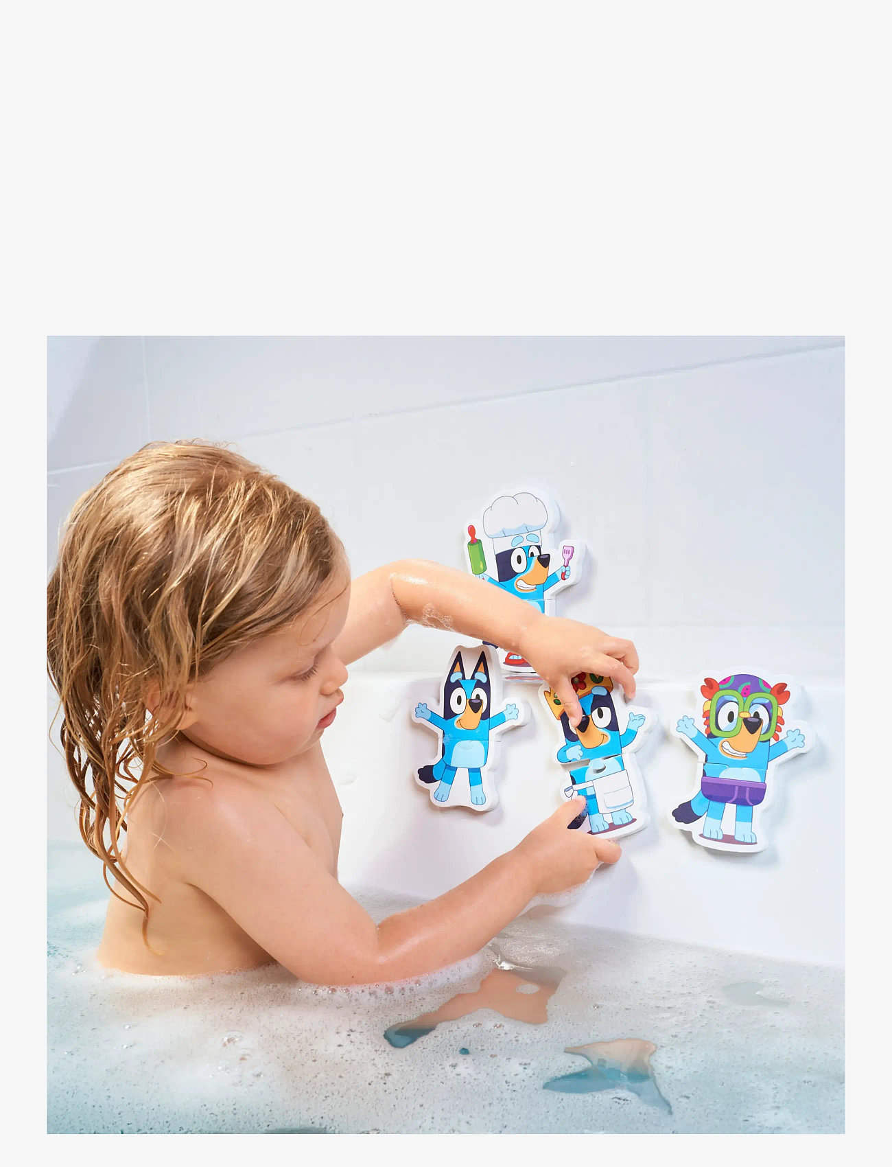 TOMY - Toomies Bluey Bath Puzzle - bade - muti - 3