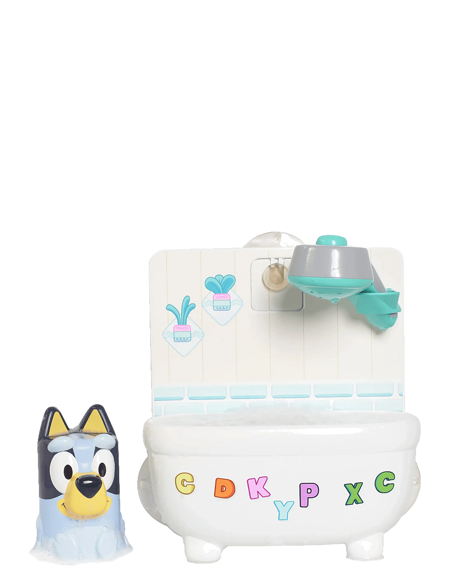 TOMY - Toomies Bluey's Shower & Scrub - baðtími - muti - 1