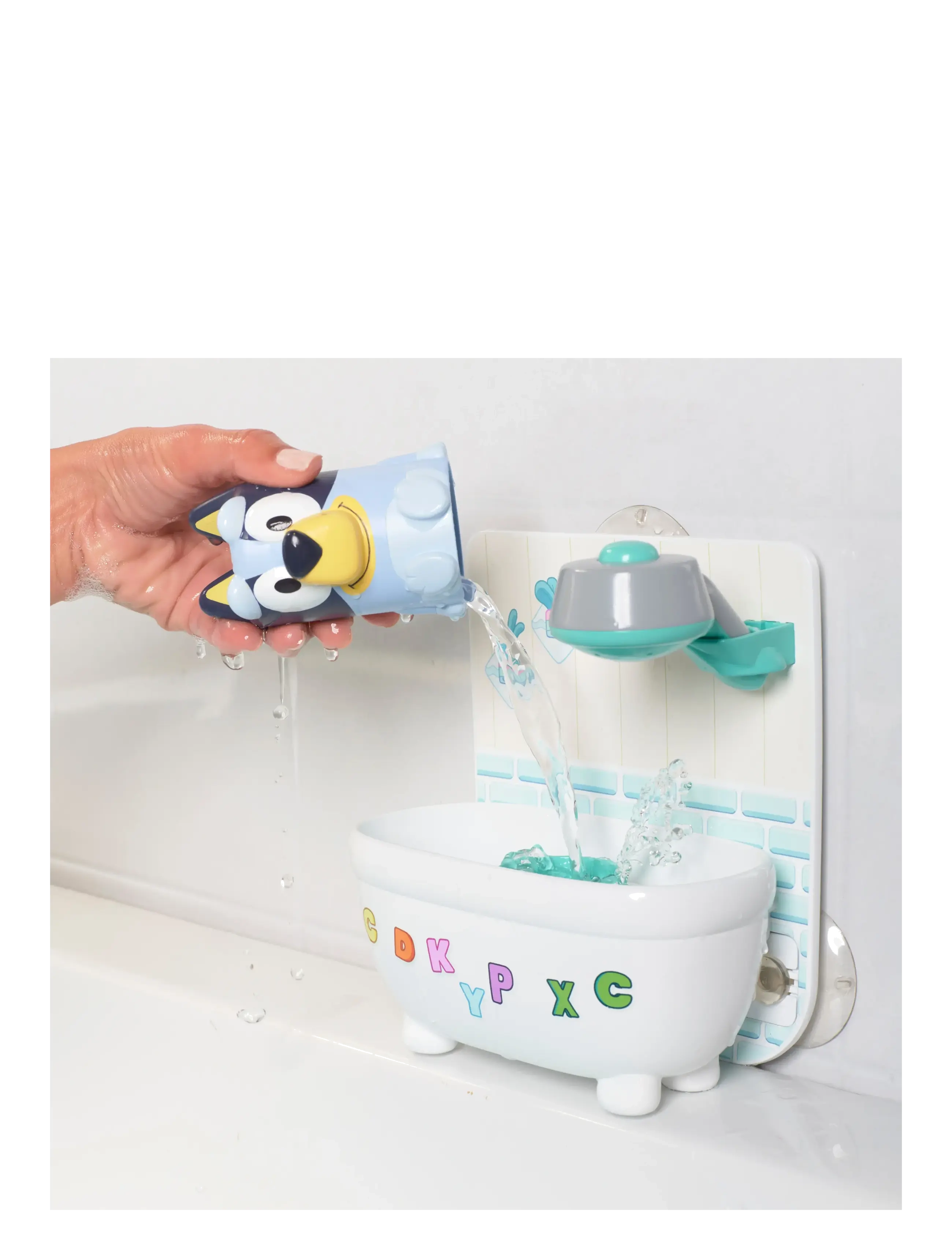 TOMY - Toomies Bluey's Shower & Scrub - baðtími - muti - 2