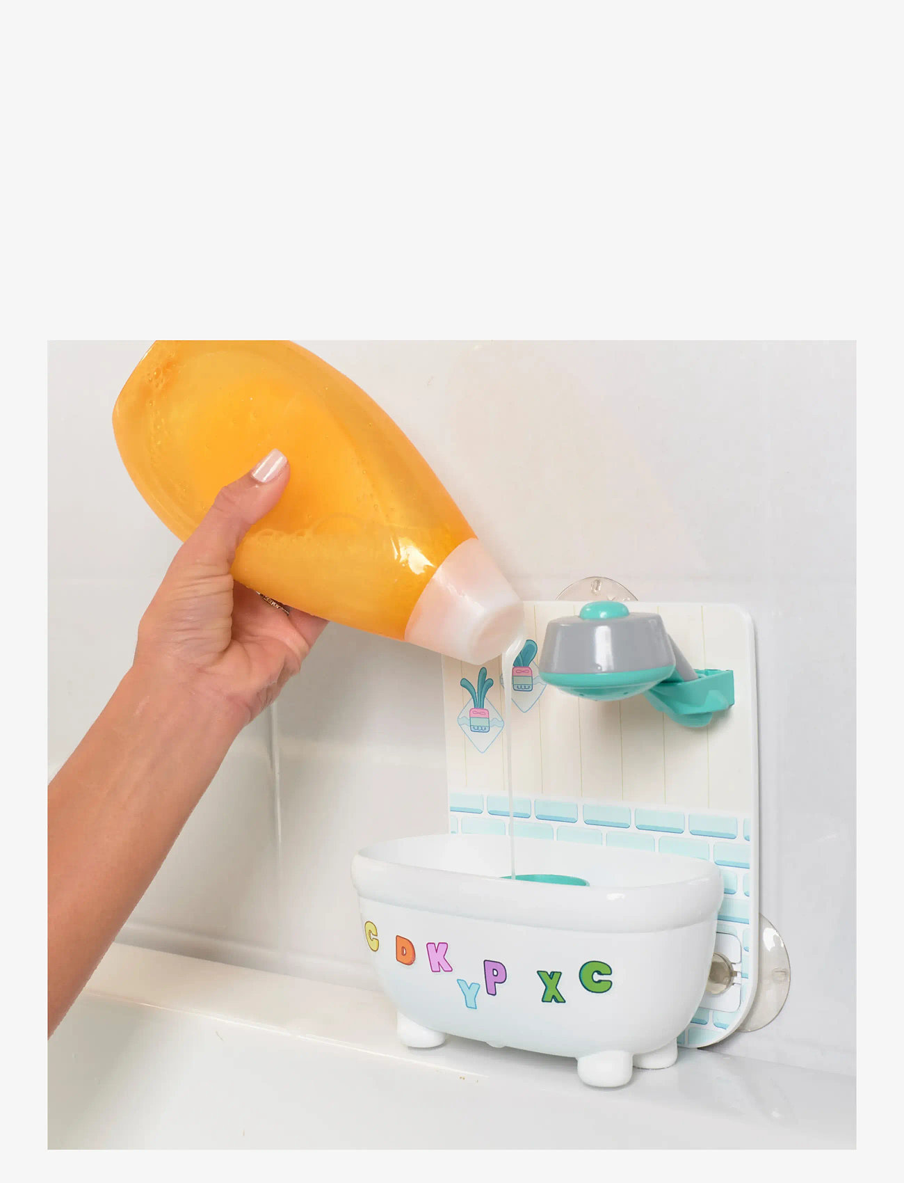 TOMY - Toomies Bluey's Shower & Scrub - badelegetøj - muti - 3