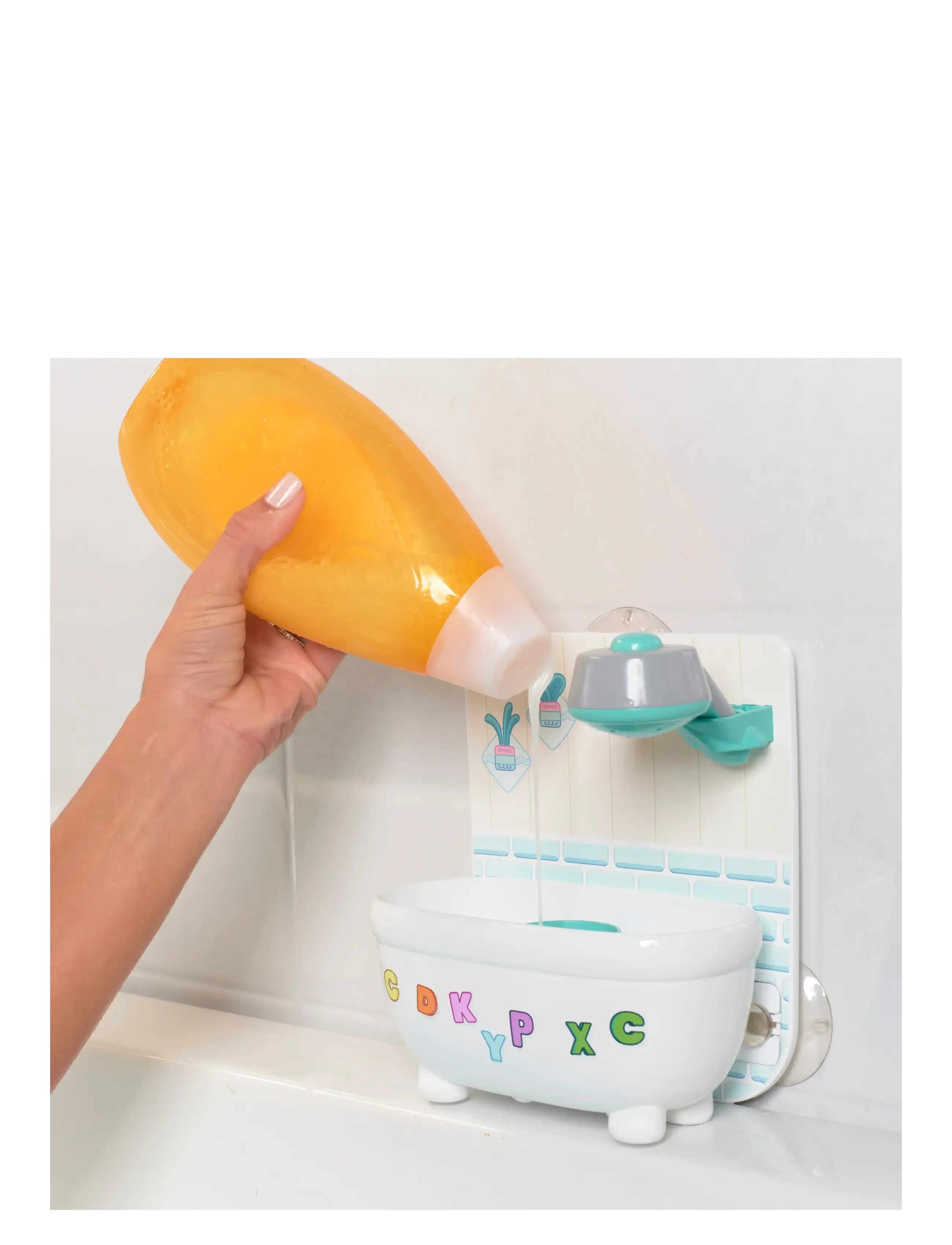 TOMY - Toomies Bluey's Shower & Scrub - baðtími - muti - 3