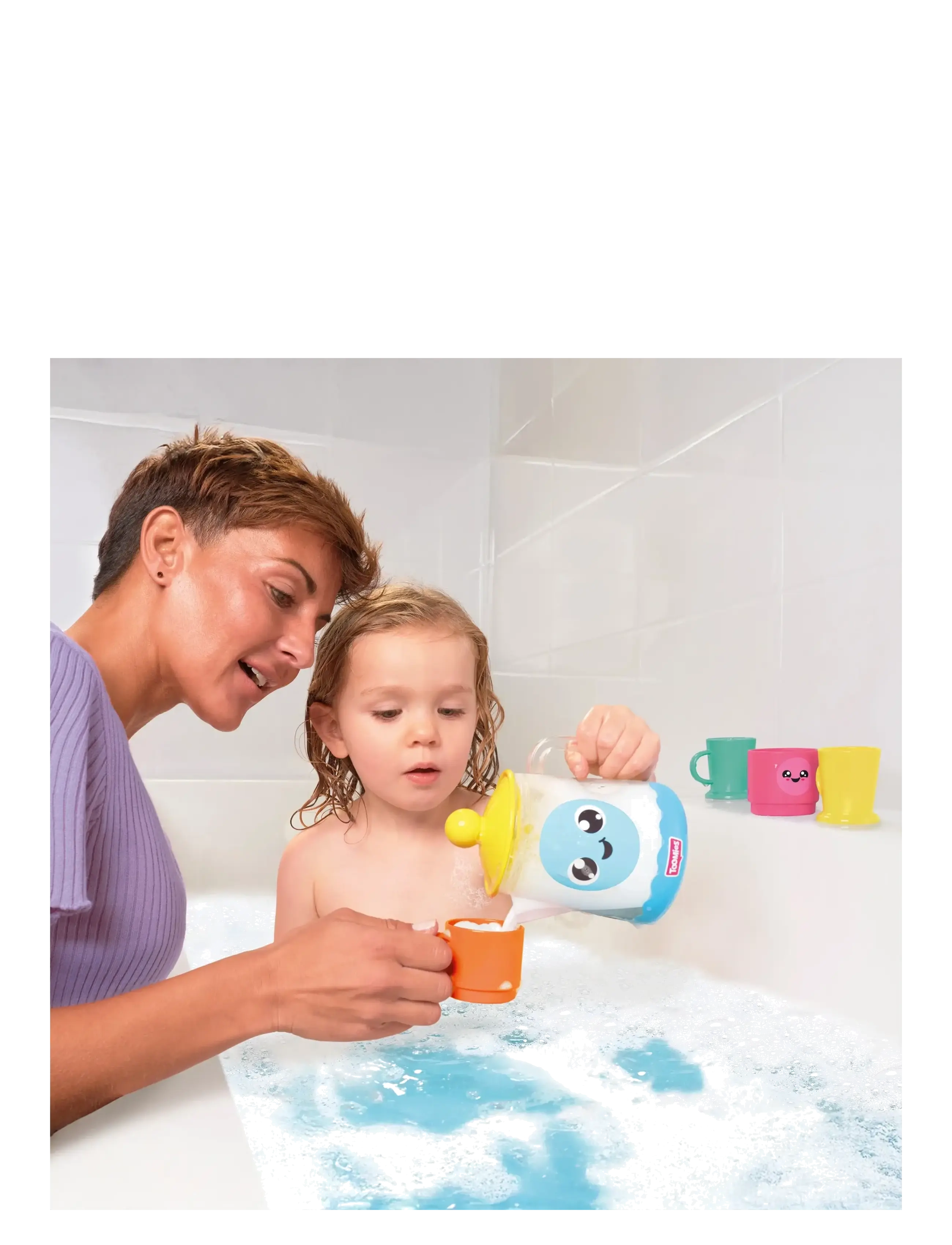 TOMY - Toomies Bubble & Brew Bath Tea Set - bada - muti - 3