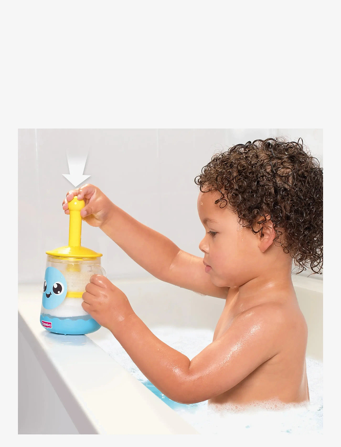 TOMY - Toomies Bubble & Brew Bath Tea Set - badleksaker - muti - 4