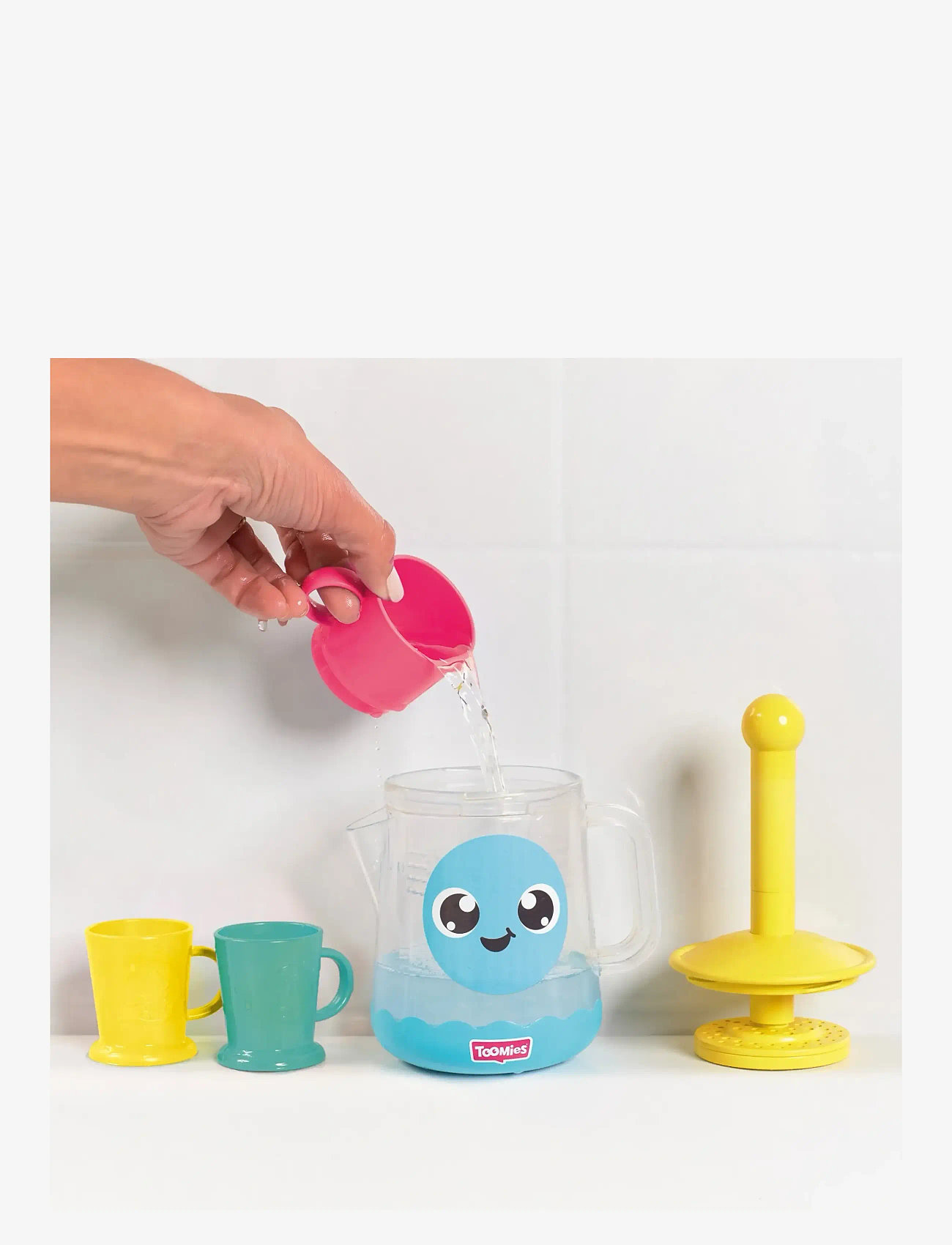 TOMY - Toomies Bubble & Brew Bath Tea Set - badleksaker - muti - 5