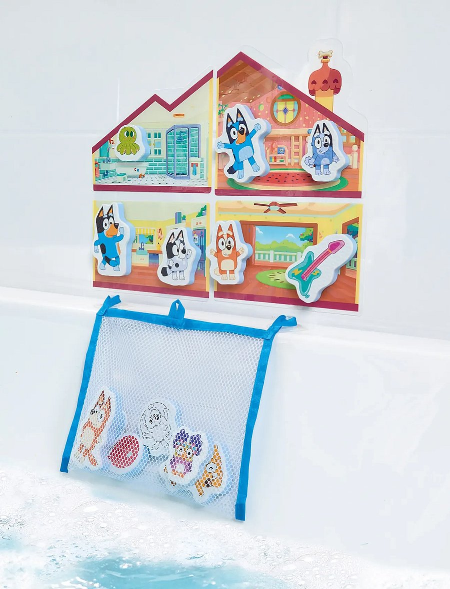TOMY - Toomies Bluey’s House Bath Stickers - bada - multi - 5