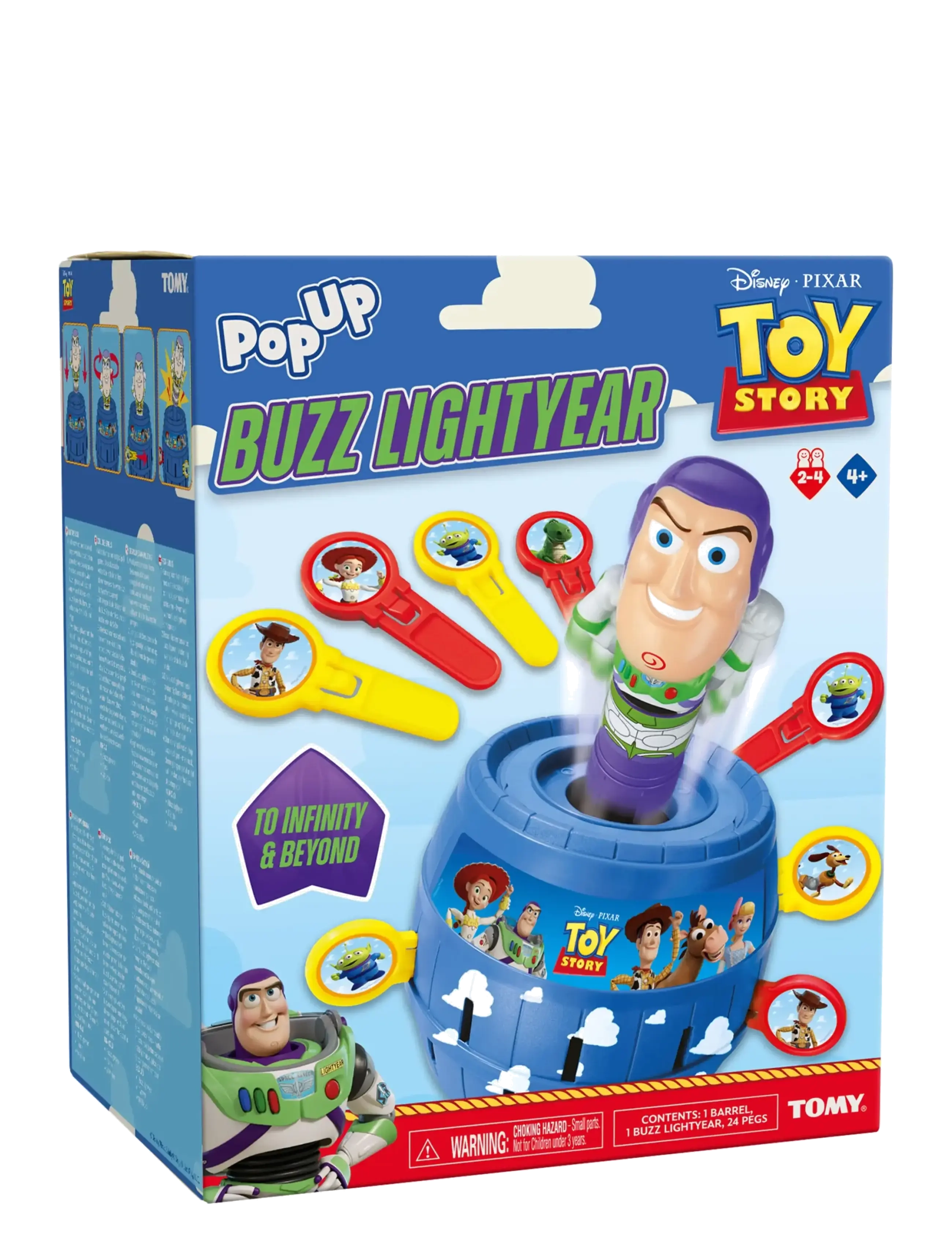 TOMY - Pop-Up Buzz Lightyear - aktiva spel - multi - 2