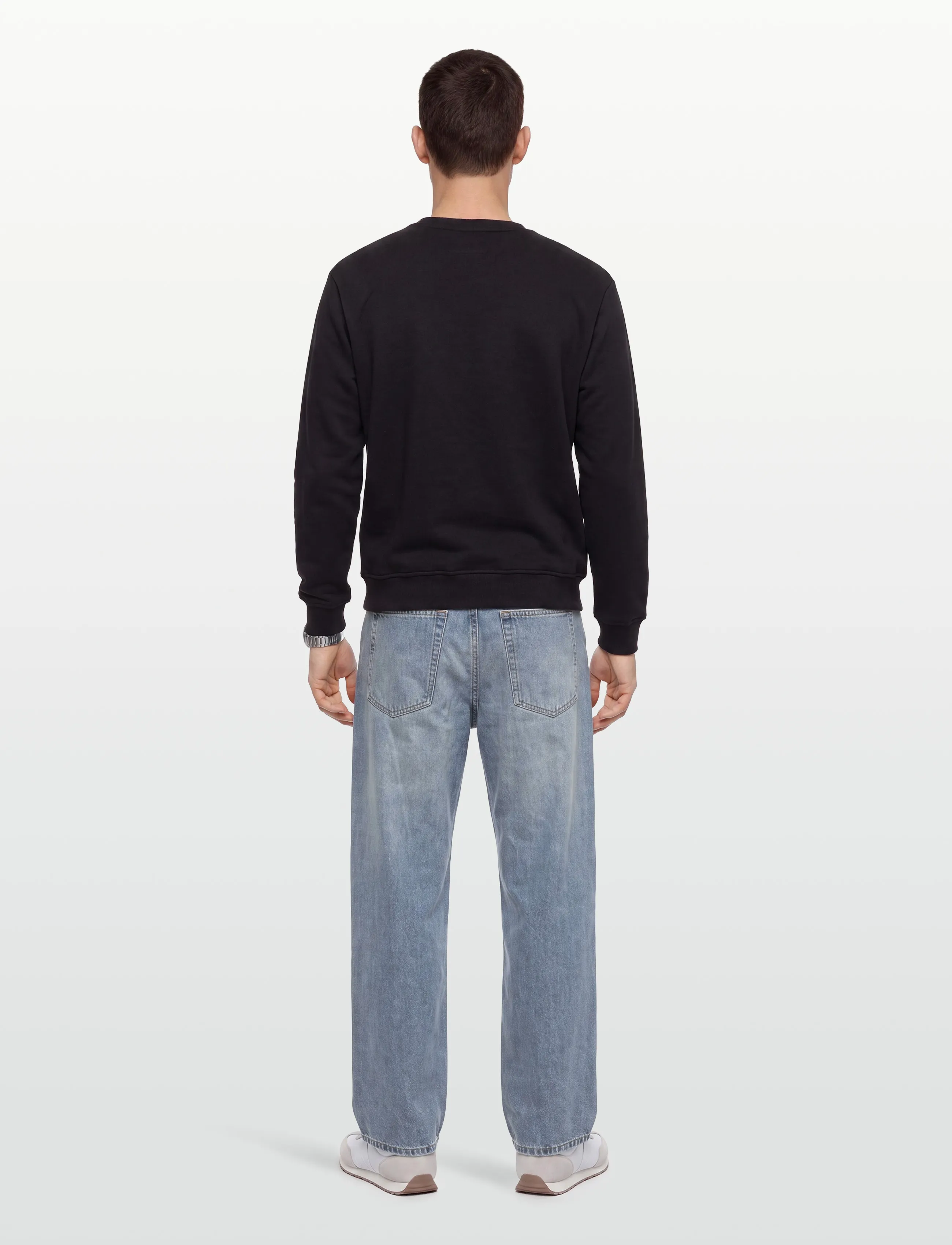 Tonsure - Liam sweatshirt - sweatshirts - black - 4
