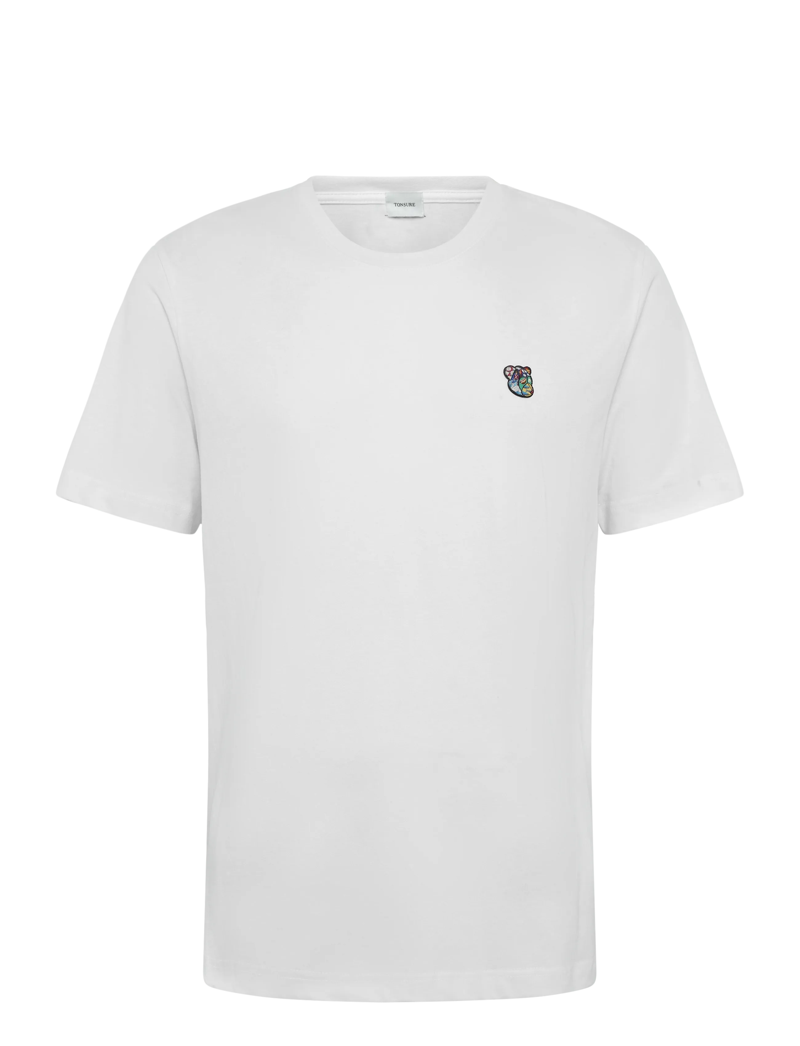 Tonsure David LS t-shirt - Herfstaanbiedingen - WHITE / white