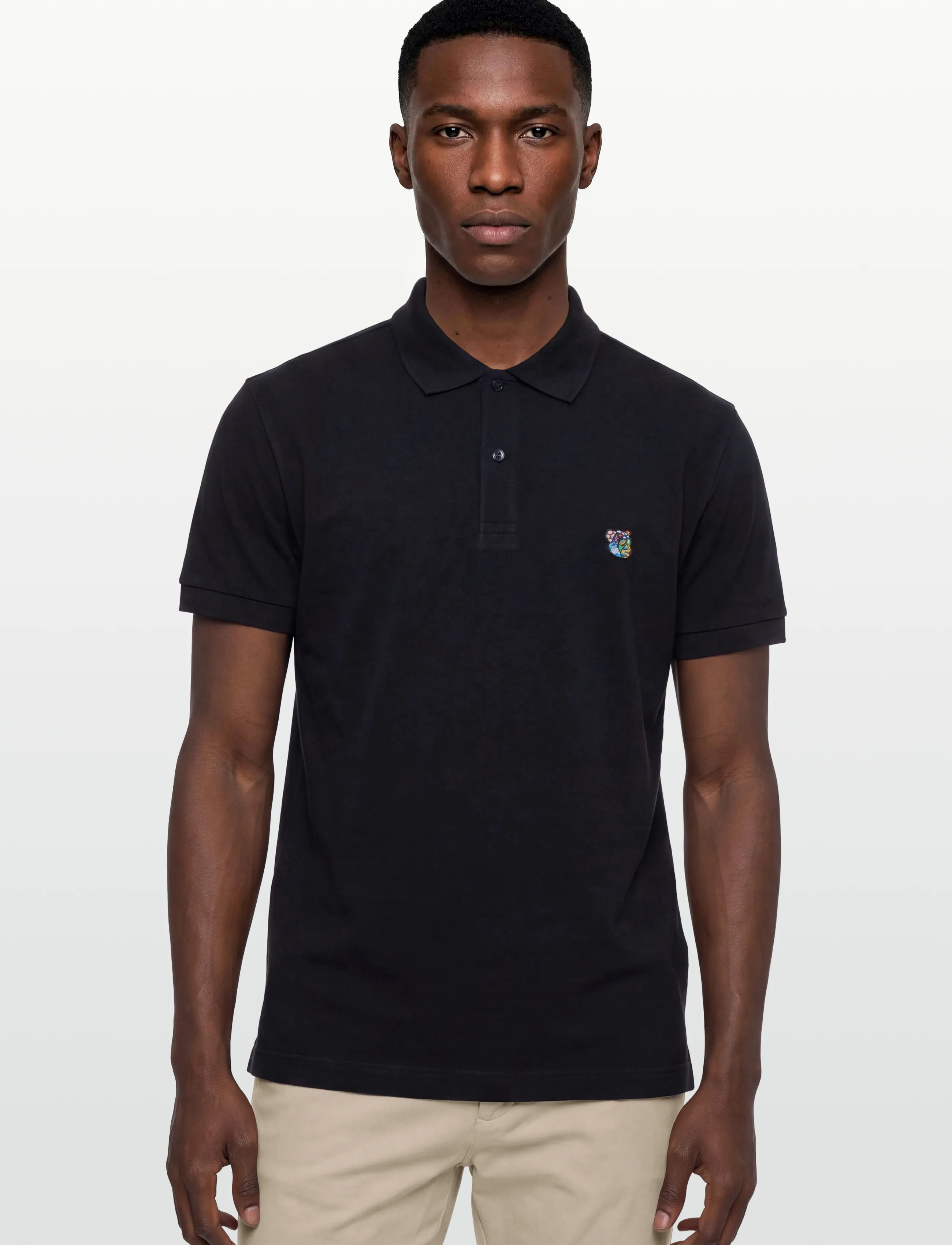 Tonsure - Milton Polo blue - kurzärmelig - navy - 3
