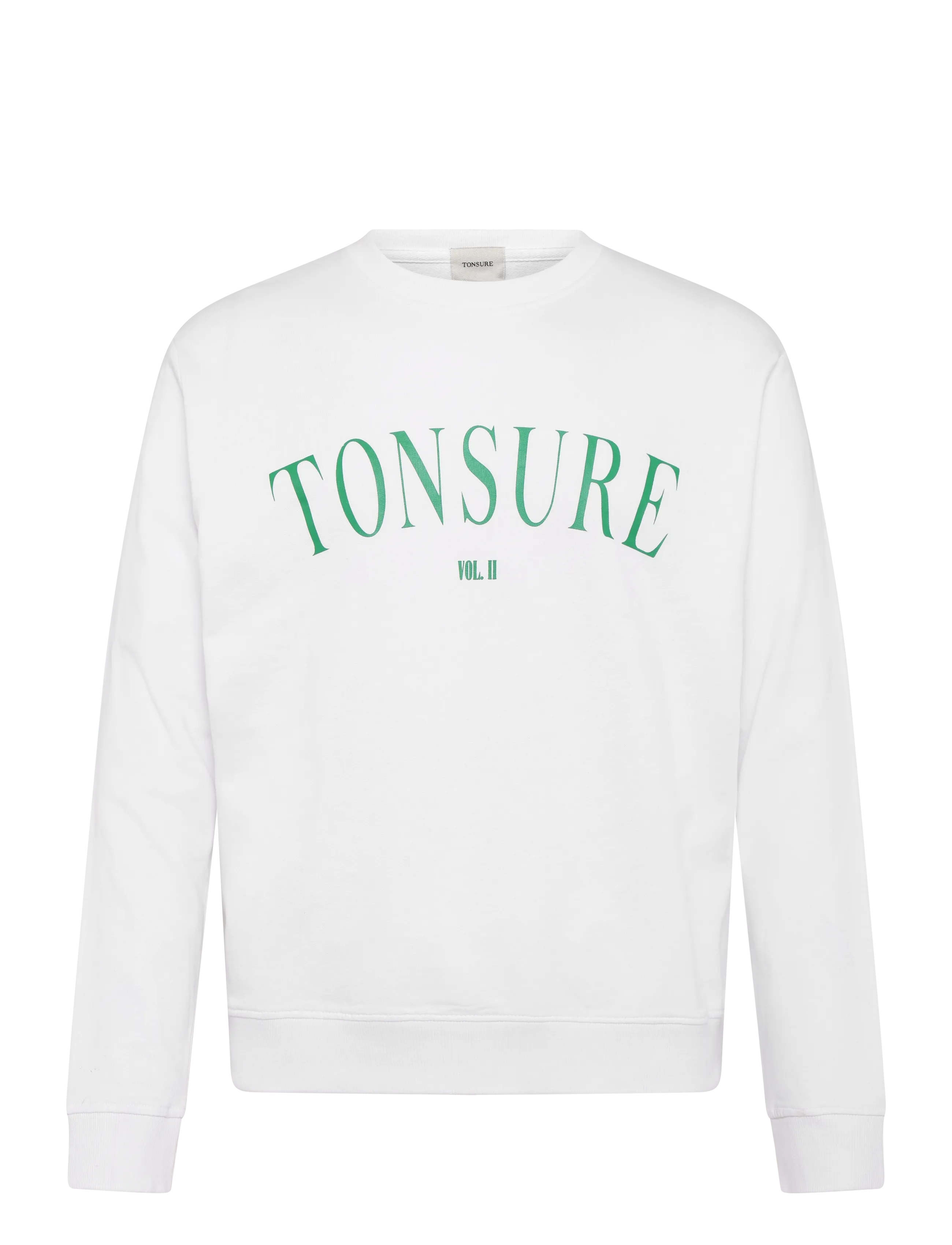 Tonsure Liam sweatshirt - Sweatshirts & Kapuzenpullover - WHITE / white