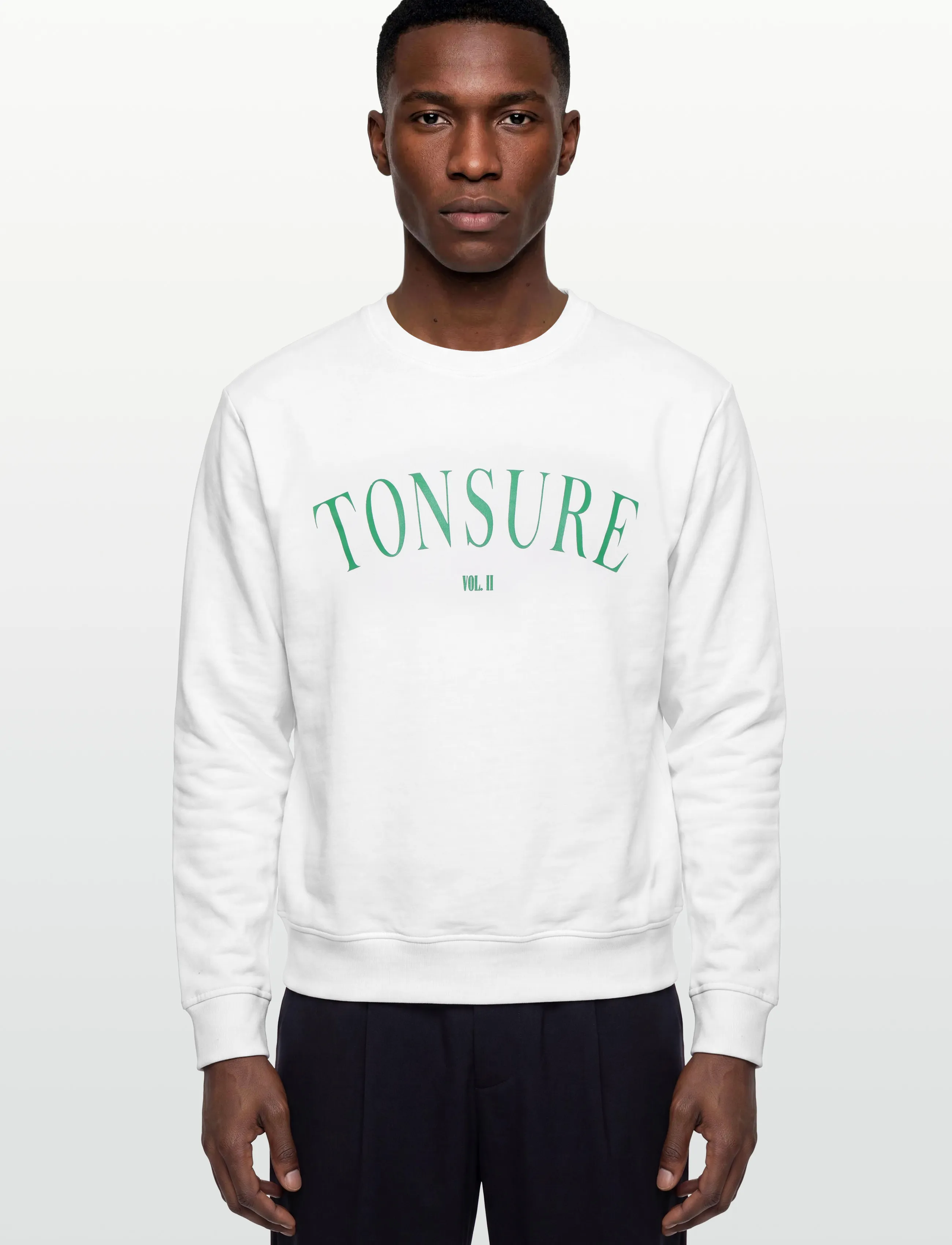 Tonsure - Liam sweatshirt - sweatshirts - white - 3
