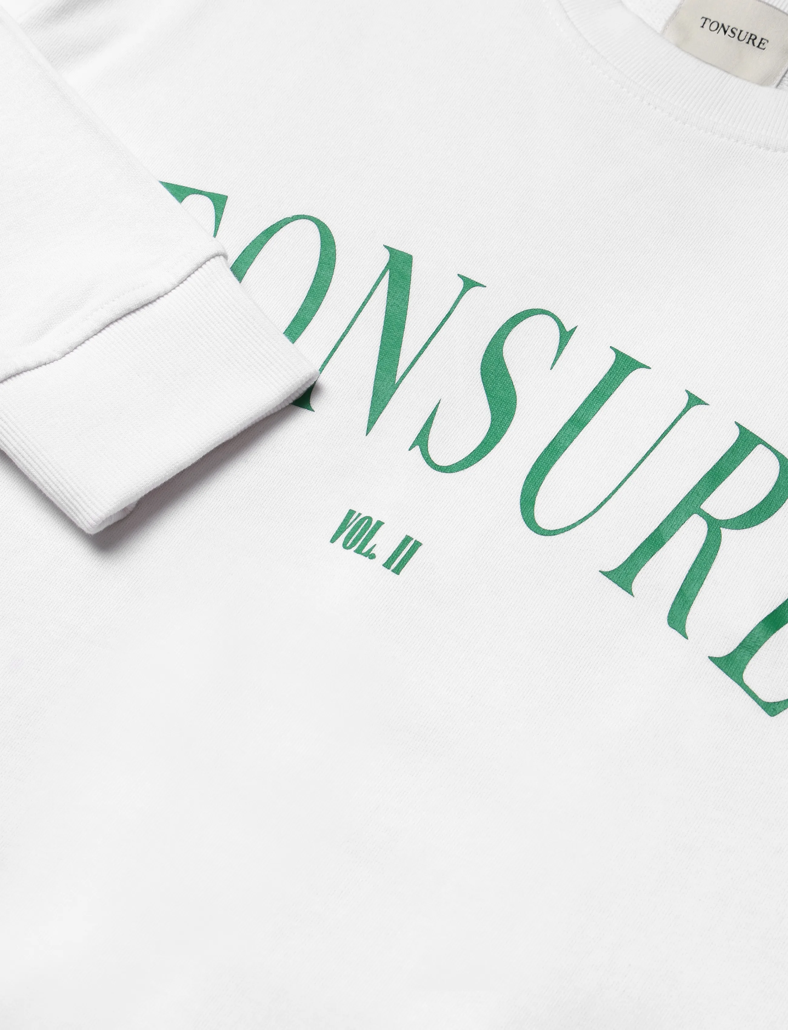 Tonsure - Liam sweatshirt - sweatshirts - white - 5