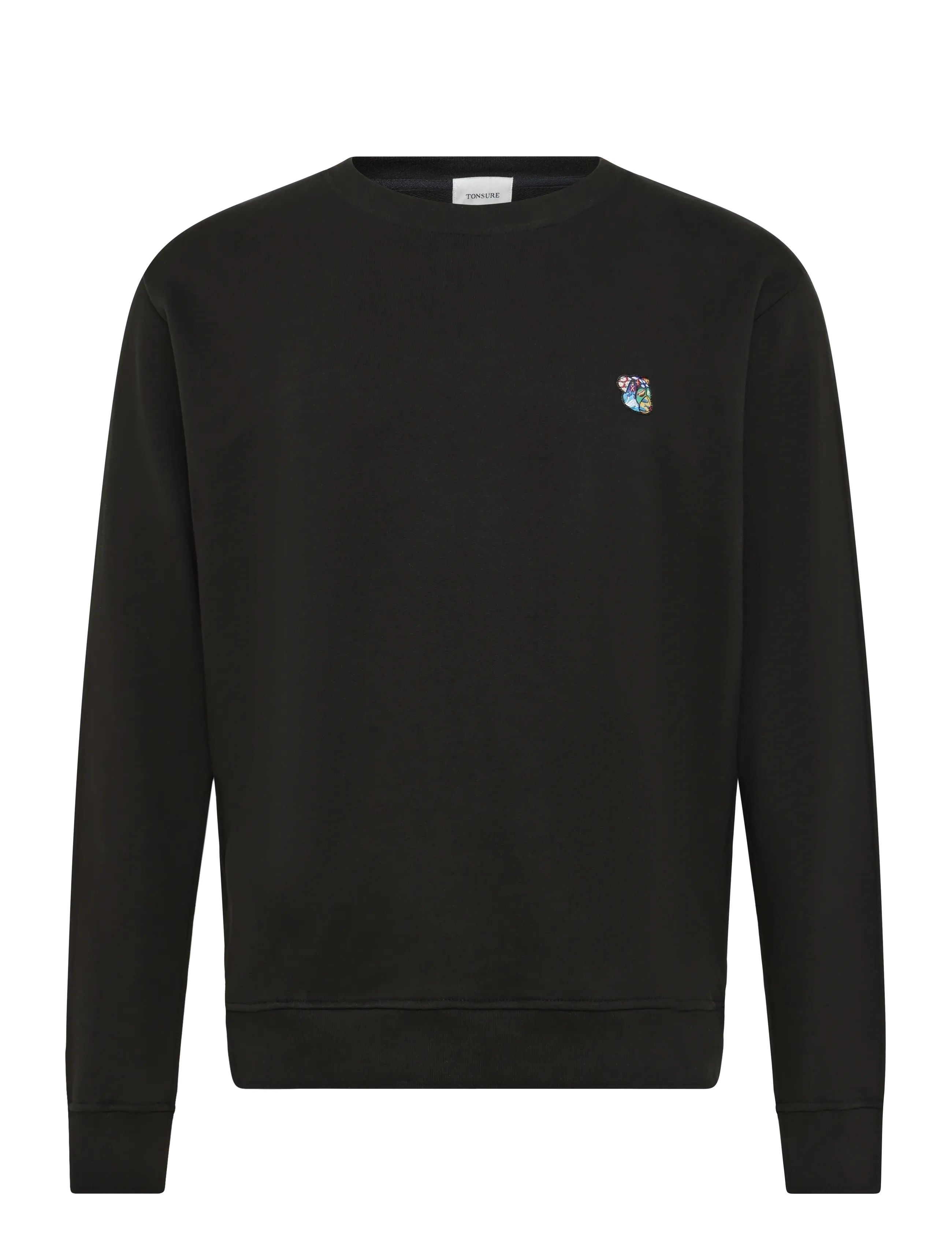 TONSURE Peter Logo Crewneck Schwarz - S - Herren