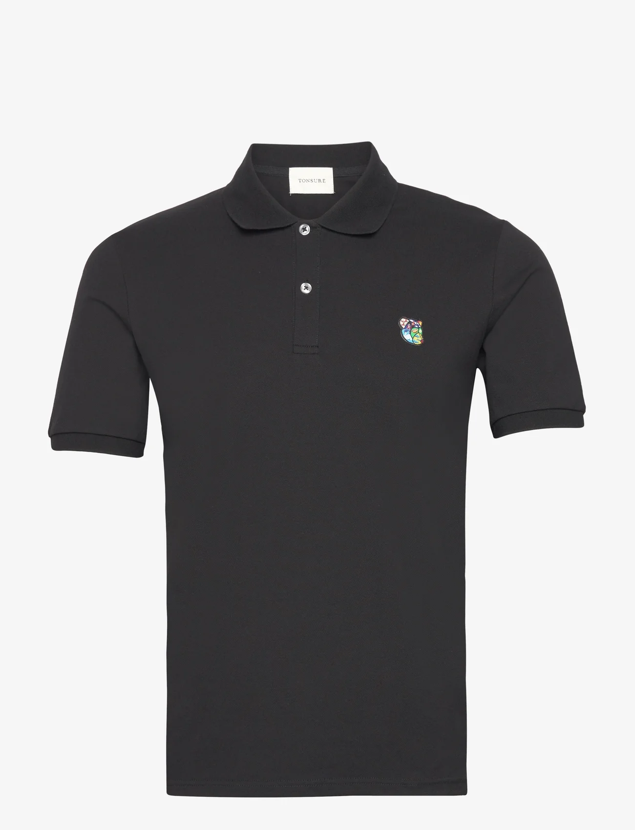 Tonsure - Milton Polo - polo marškinėliai trumpomis rankovėmis - black - 0