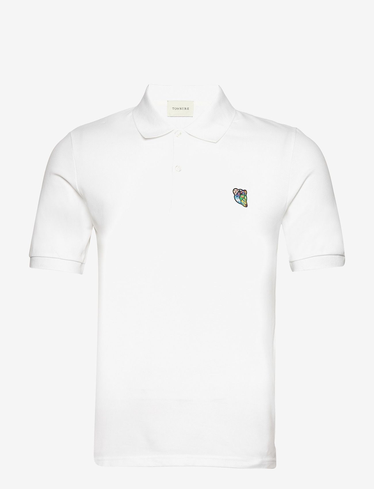 Tonsure - Milton Polo - polo krekli ar īsām piedurknēm - white - 0