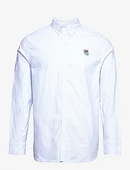 Tonsure - Sebastian Oxford shirt - oksfordo marškiniai - light blue striped - 0