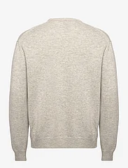 Tonsure - Philip knit crewneck - rundhalsad - light grey melange - 1