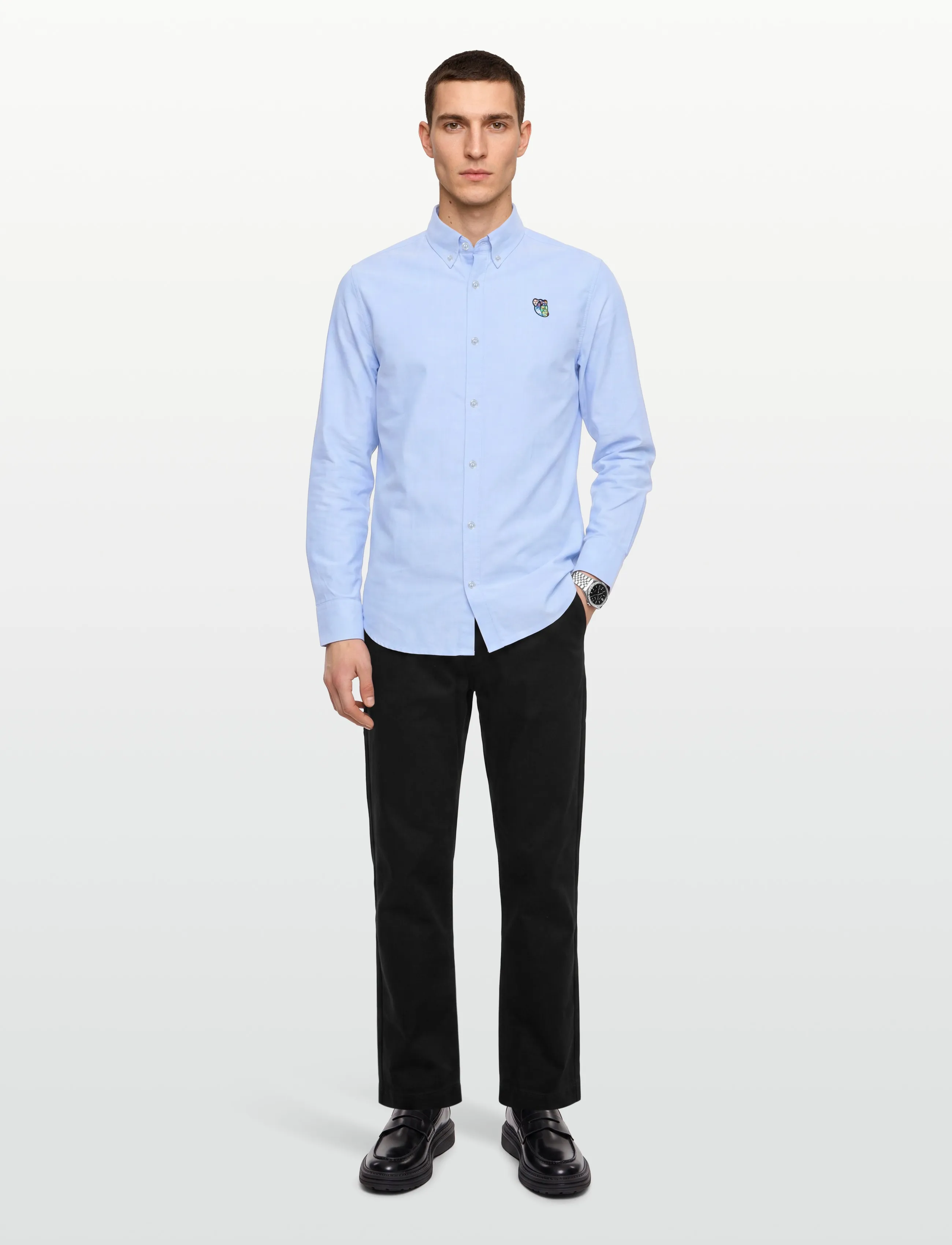 Tonsure - Oxie oxford shirt - oxford-hemden - blue - 0