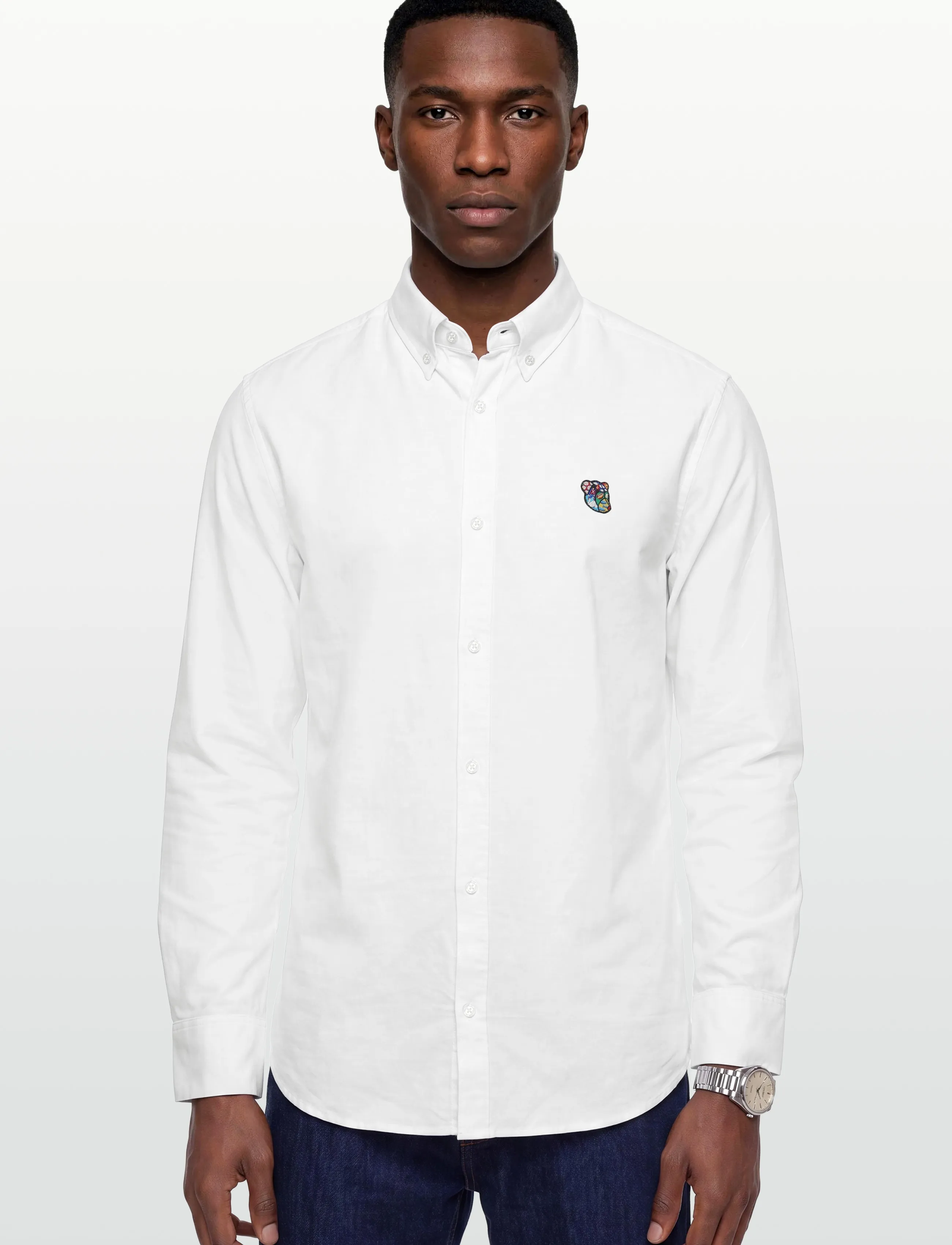 Tonsure - Oxie oxford shirt - oxford-hemden - white - 3