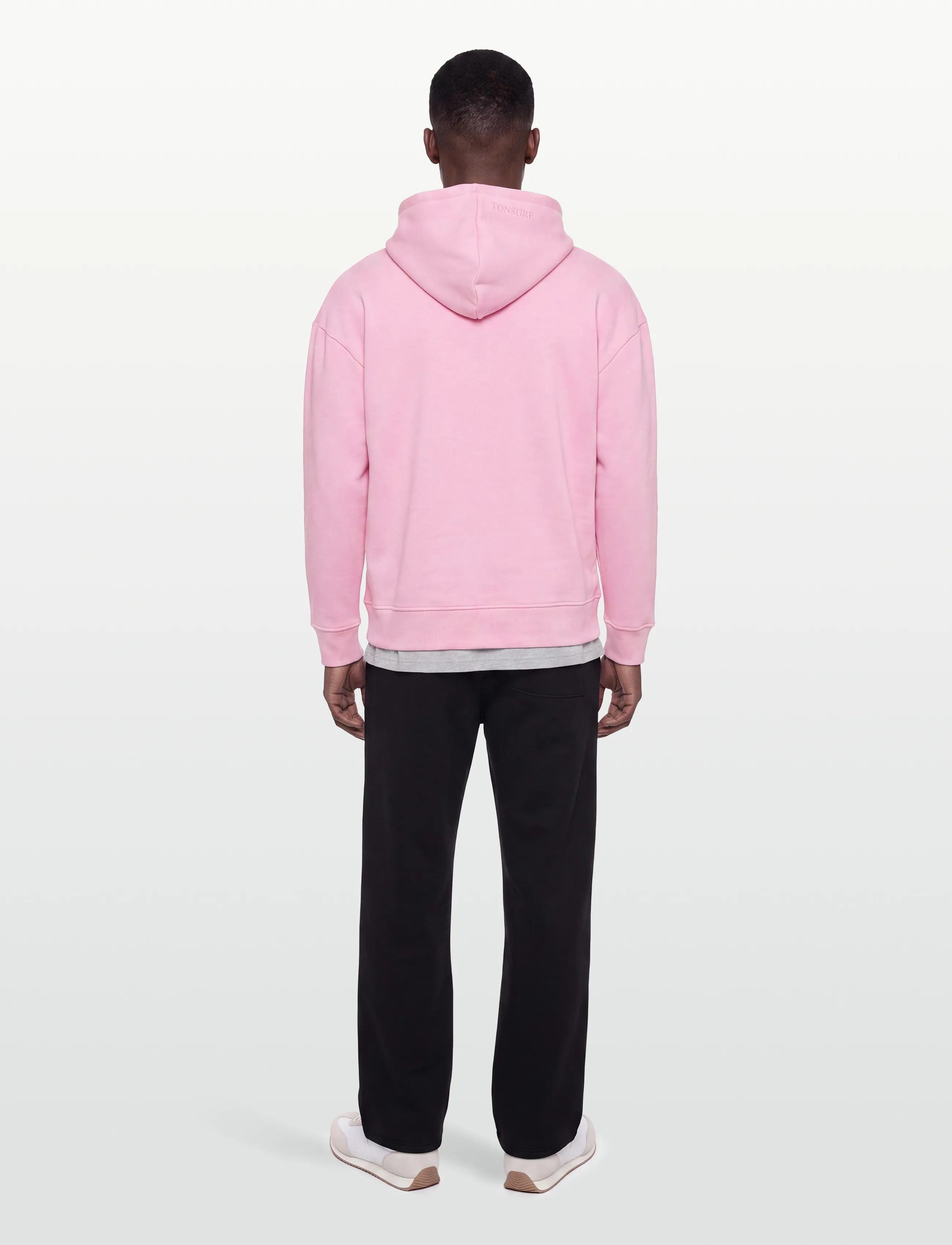 Tonsure - Teddy premium hoodie - sweatshirts - pink - 4