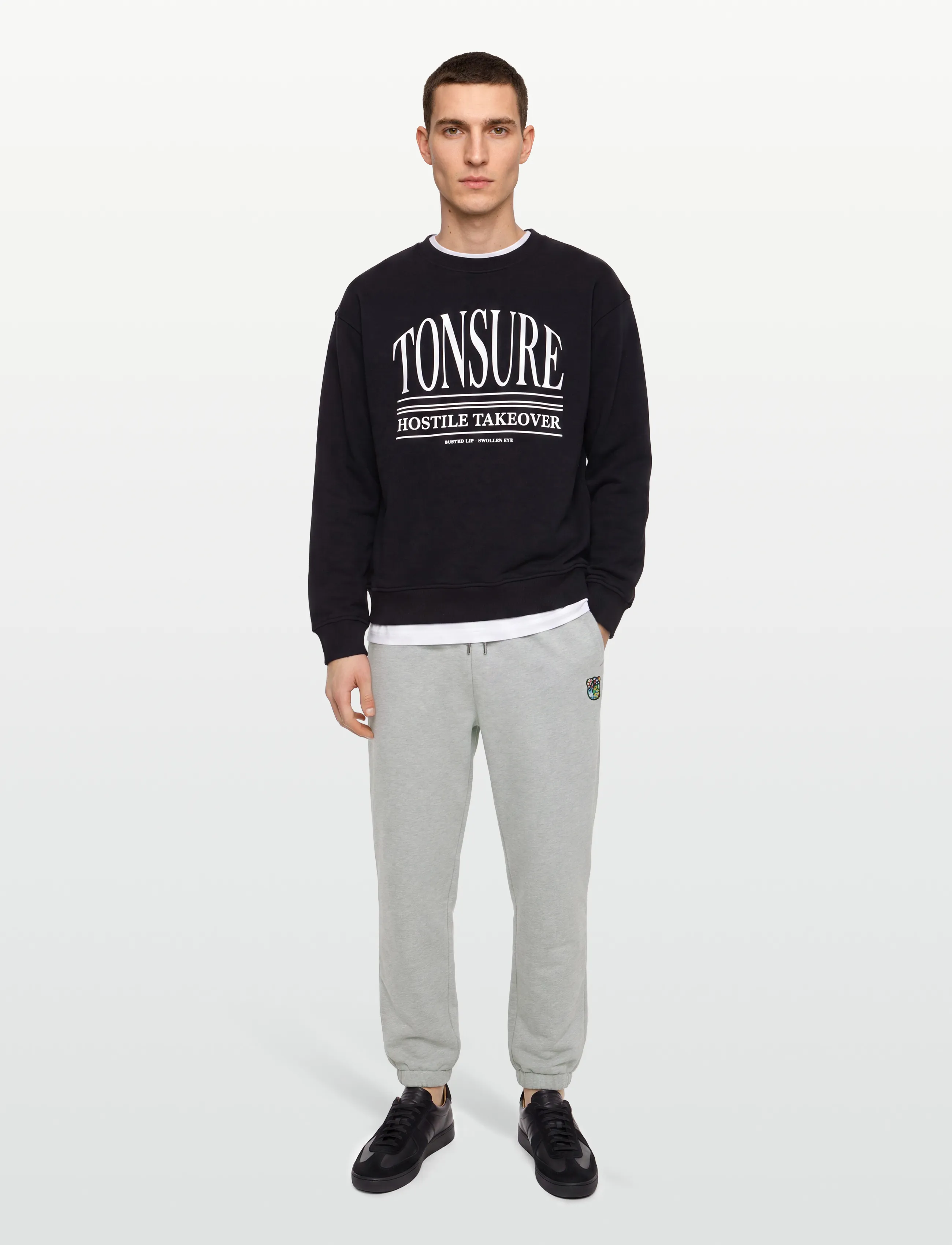 Tonsure - Teddy premium sweatpants - herren - grey - 0