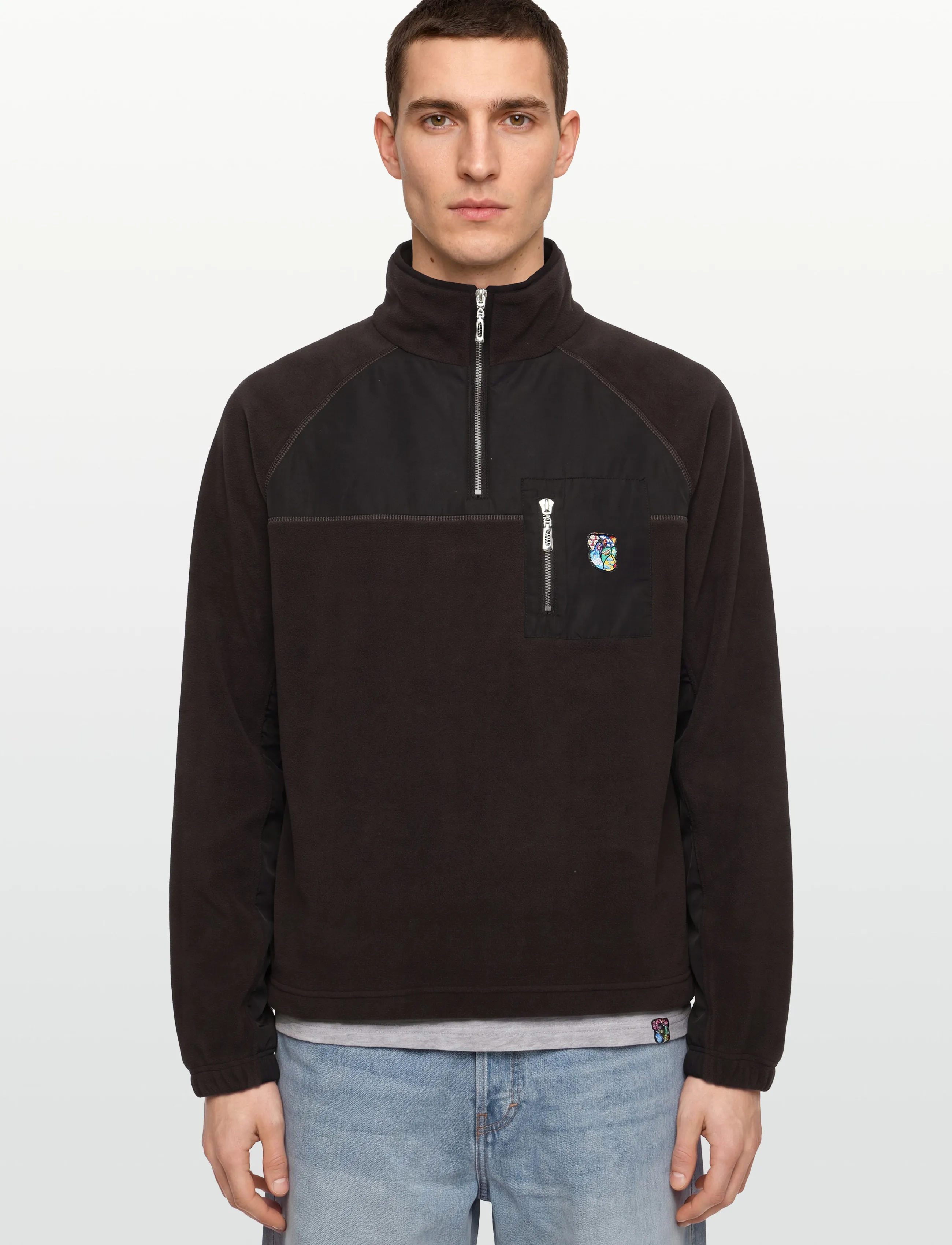 Tonsure - Christiano fleece - sweatshirts - brown - 3