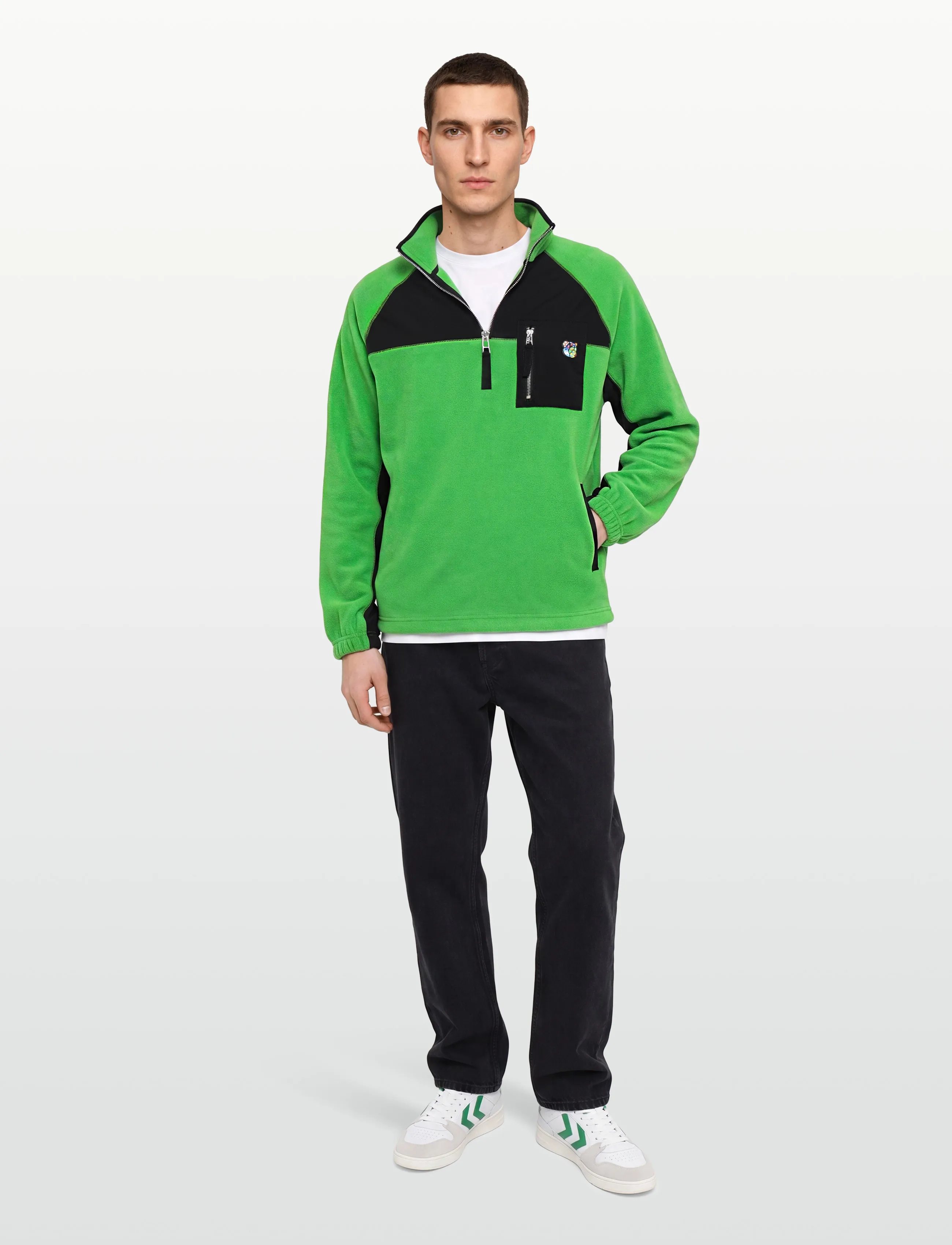 Tonsure - Christiano fleece - sweatshirts - green - 0