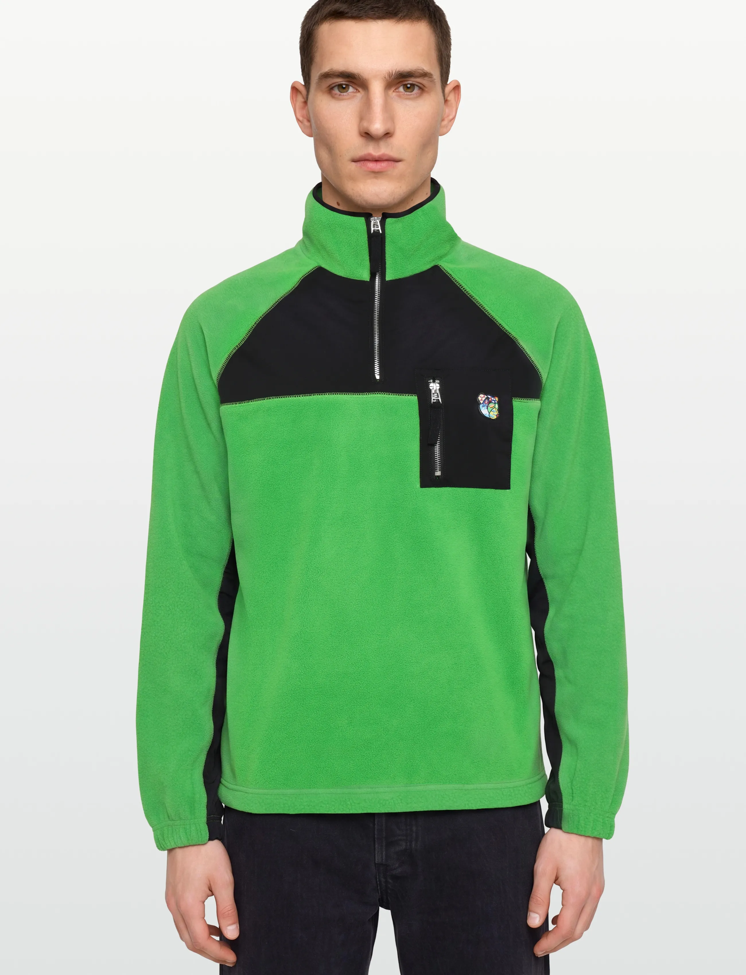 Tonsure - Christiano fleece - sweatshirts - green - 3