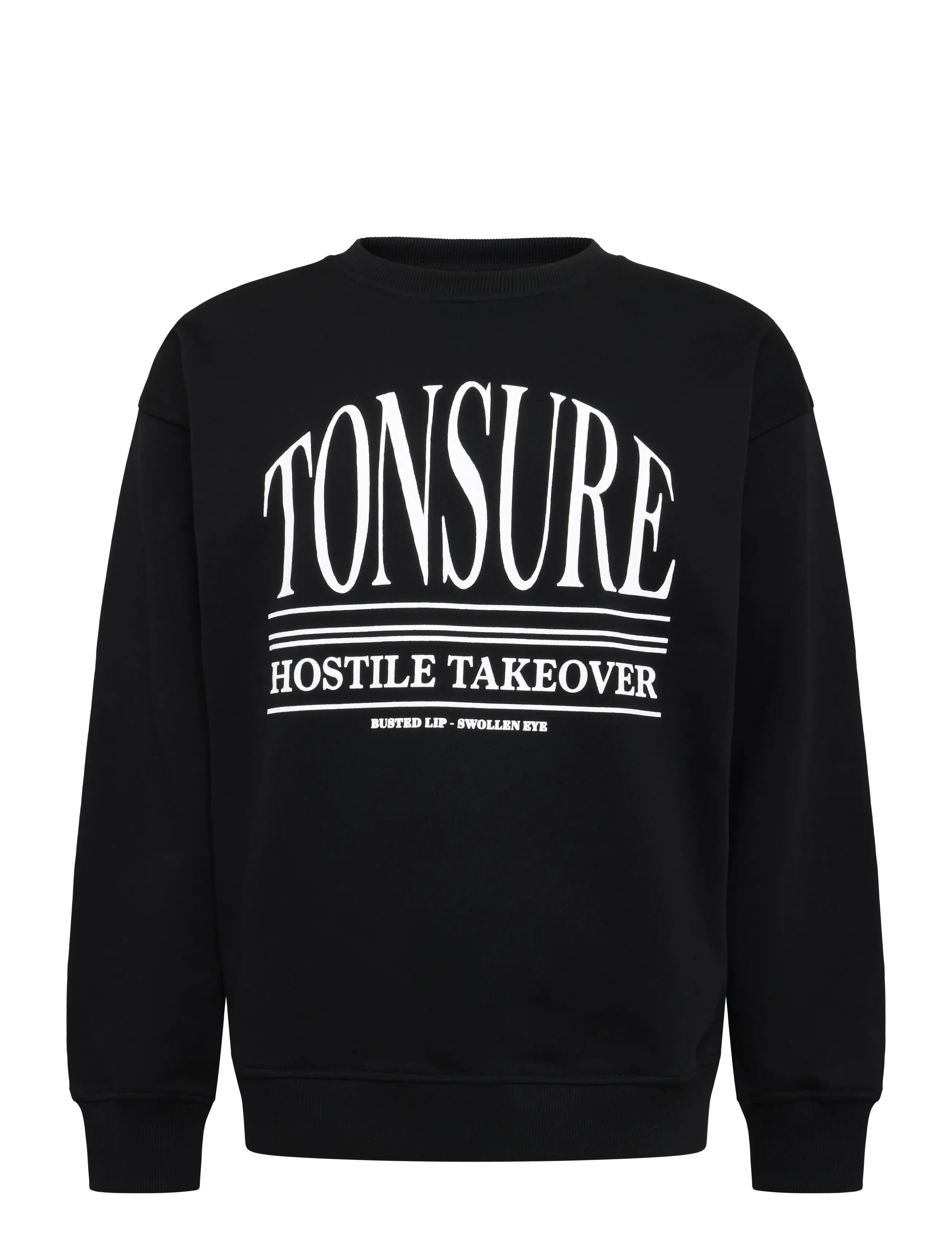 Tonsure Tonsure sweatshirt - Sweatshirts & Kapuzenpullover - BLACK / black