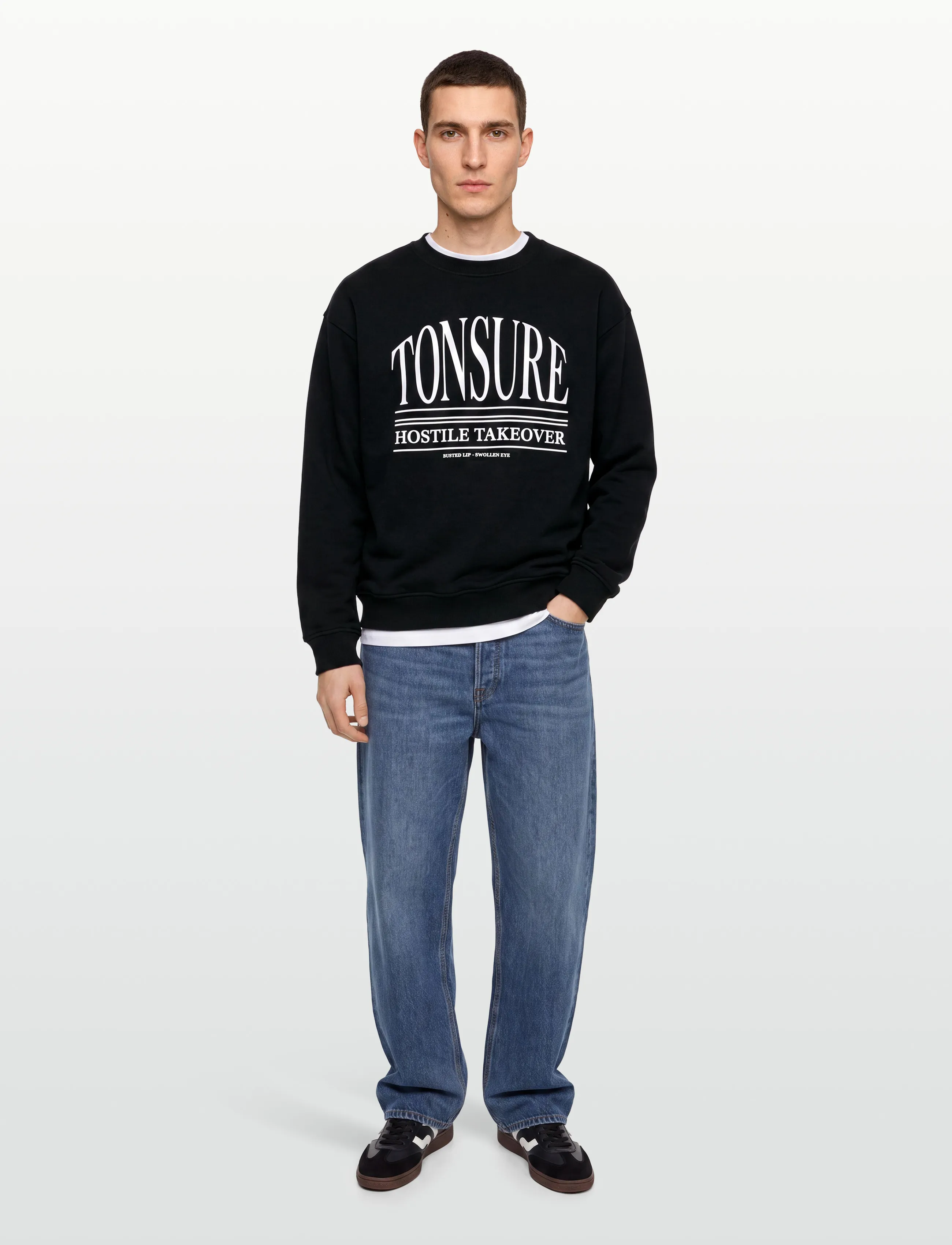 Tonsure - Tonsure sweatshirt - sweatshirts - black - 0