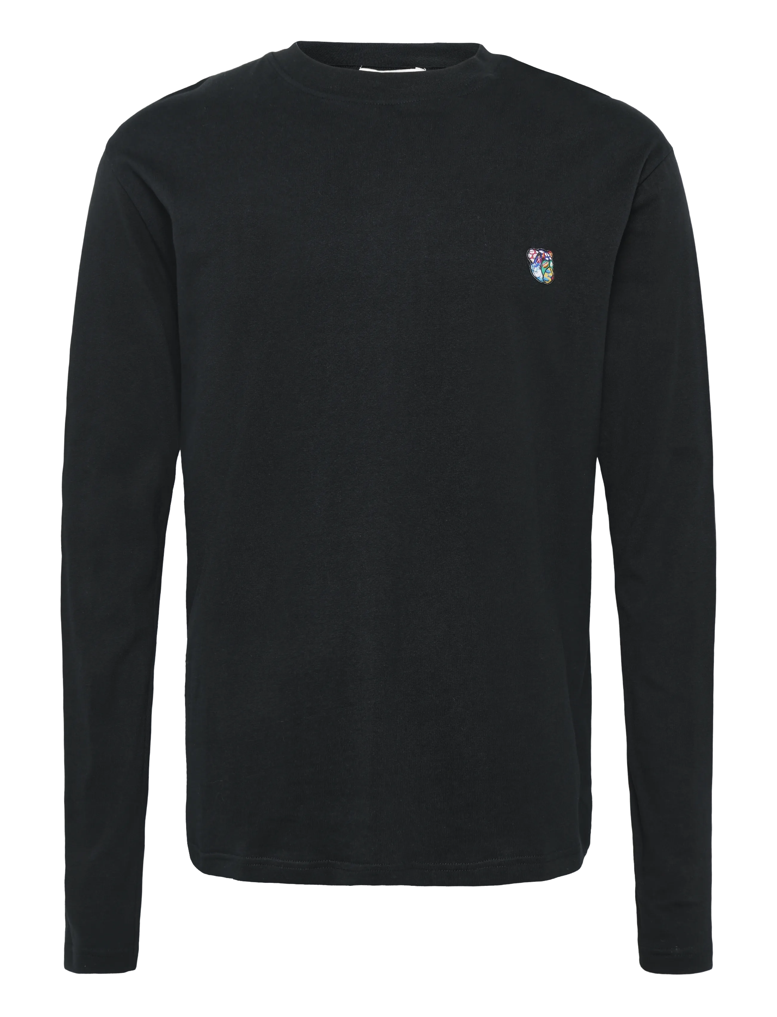 Tonsure Teddy premium LS Tee - Tonsure - BLACK / black