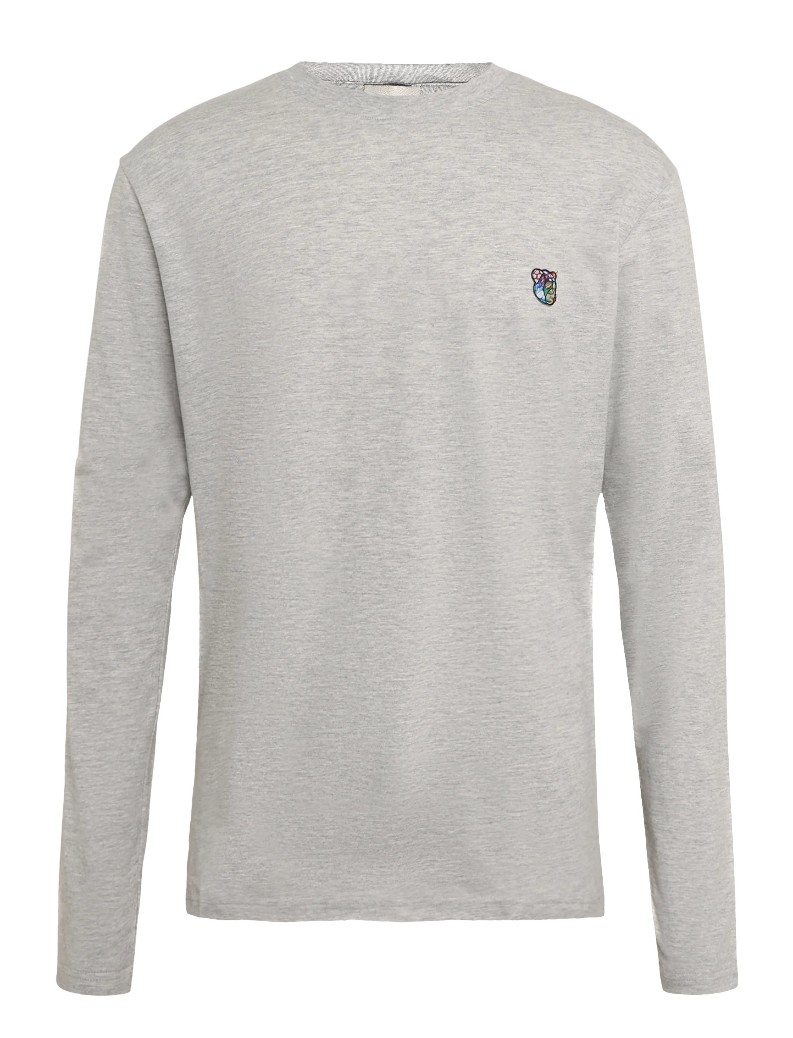 Tonsure Teddy premium LS Tee - Tonsure - GREY / grey