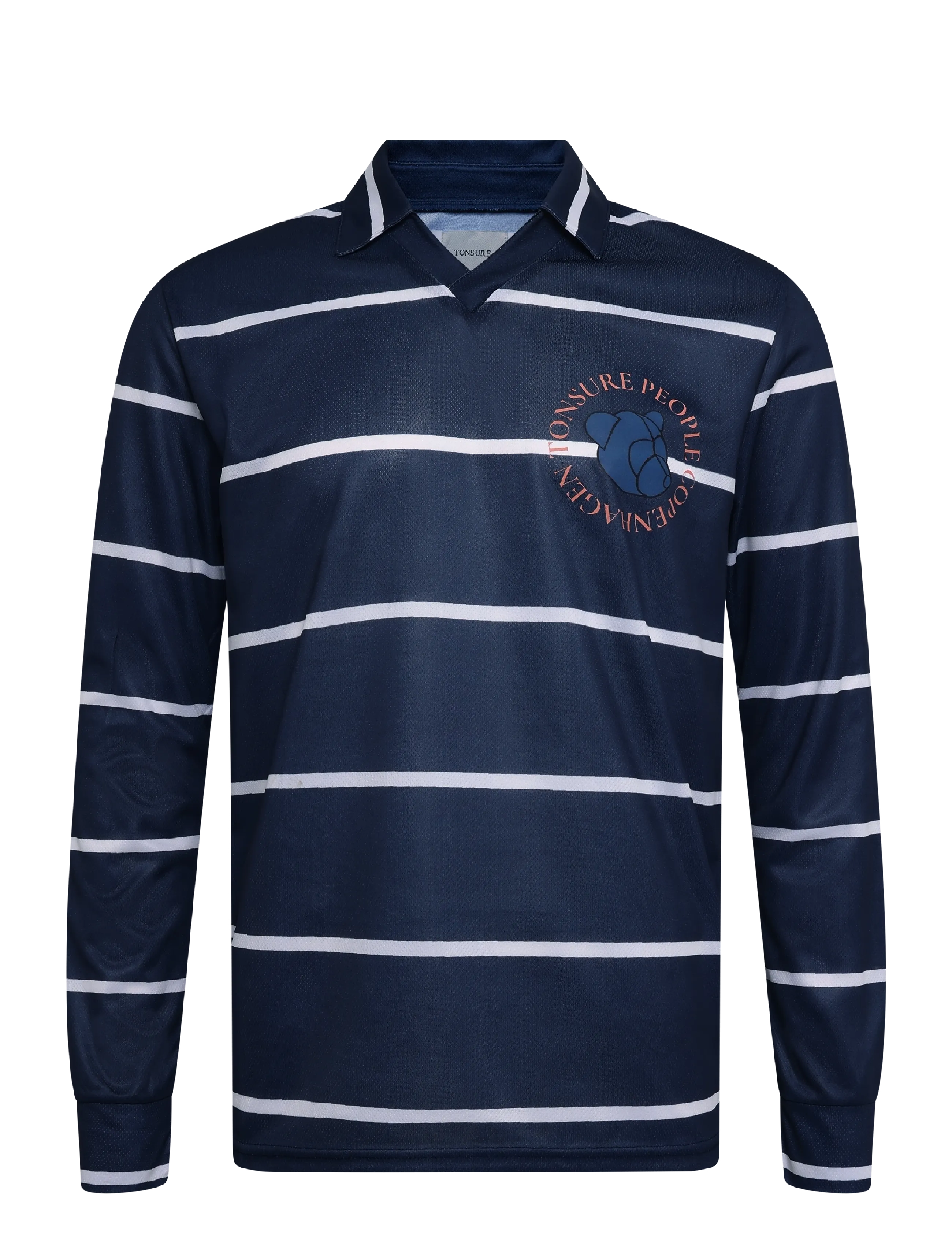 Tonsure Ronaldo sportshirt - Tonsure - NAVY BLUE / navy