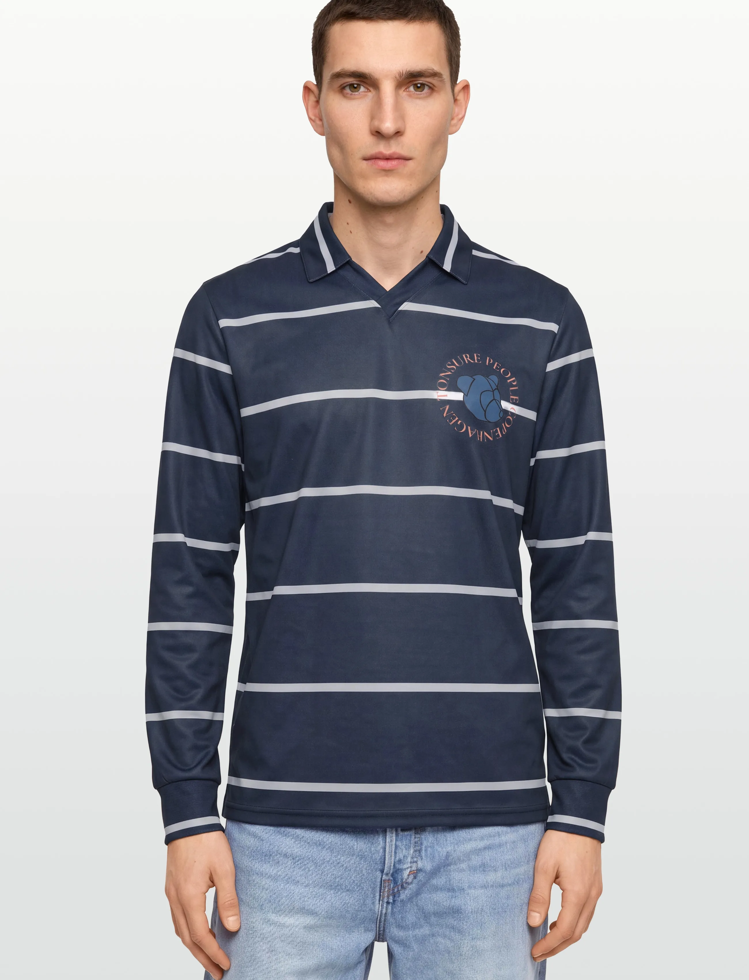 Tonsure - Ronaldo sportshirt - langärmelig - navy blue - 3