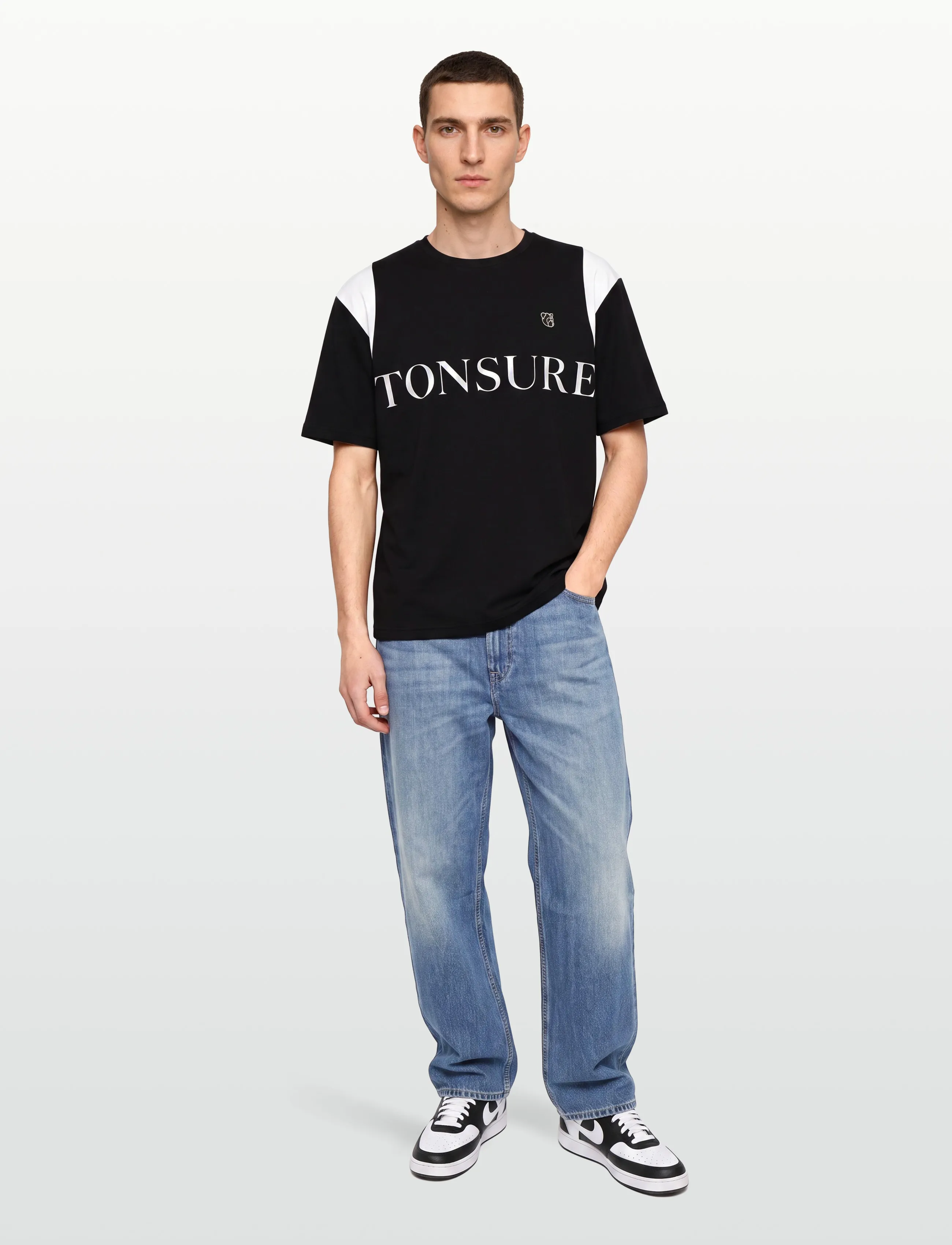Tonsure - Players shirt - kurzarmhemden - black - 0