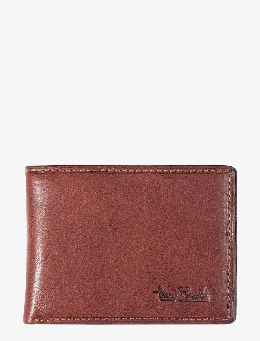 Tony Perotti - American Billfold small - portemonnaies - dark brown - 0