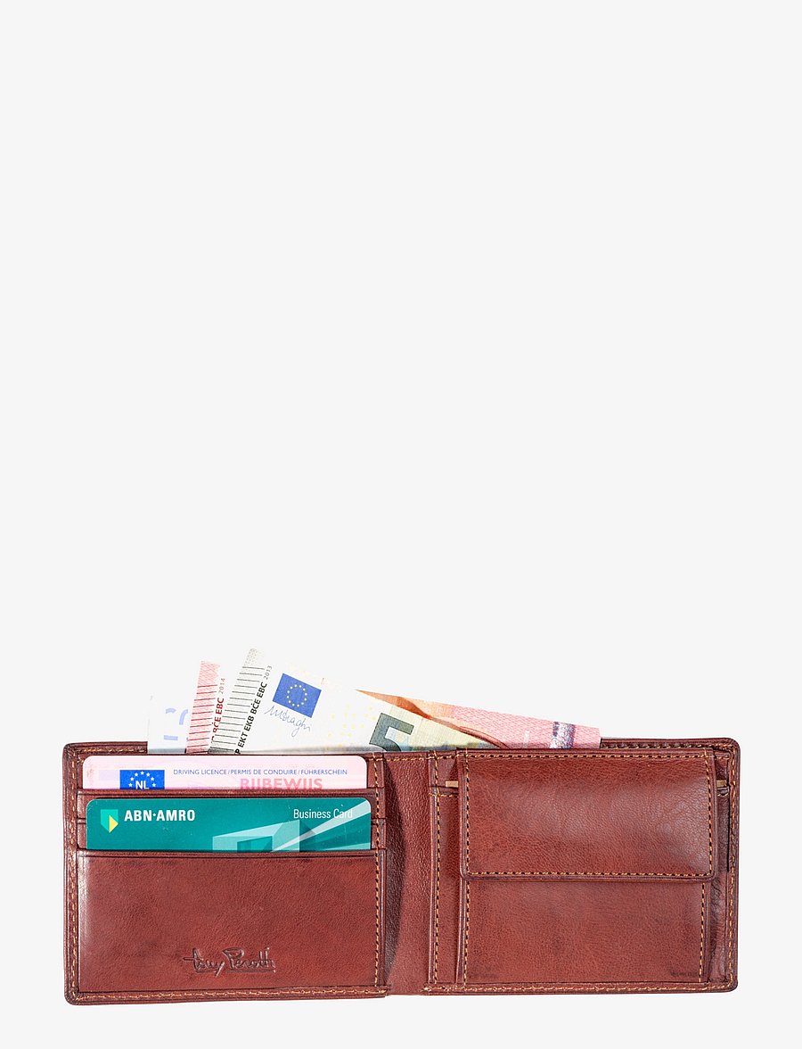 Tony Perotti - American Billfold small - portemonnaies - dark brown - 2