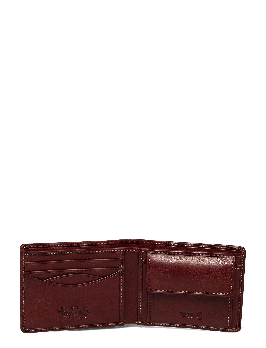 Tony Perotti - American Billfold small - portemonnaies - dark brown - 3