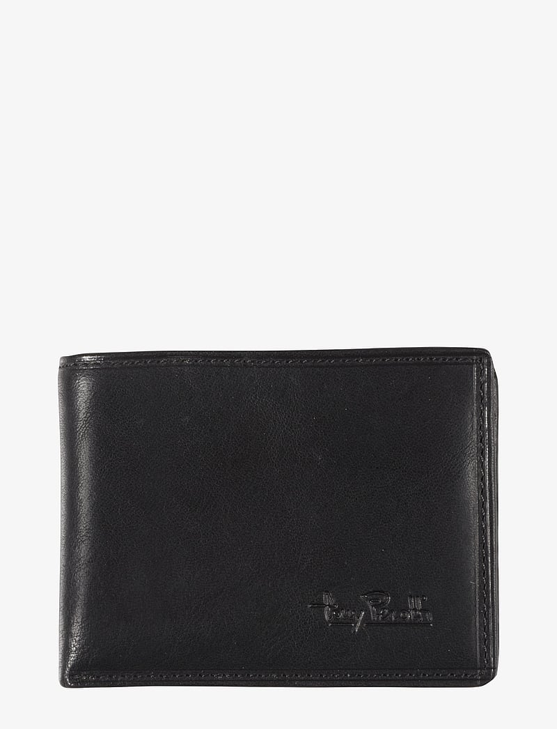Tony Perotti - American Billfold small - portemonnaies - black - 0