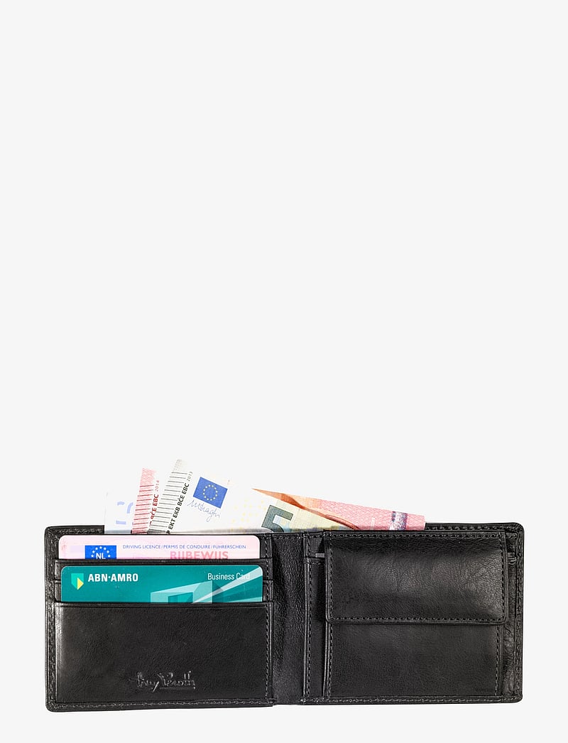 Tony Perotti - American Billfold small - portemonnaies - black - 2