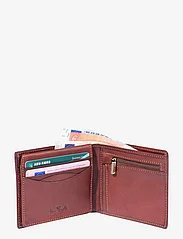 Tony Perotti - Billfold with coin zipper pocket - punge - dark brown - 2