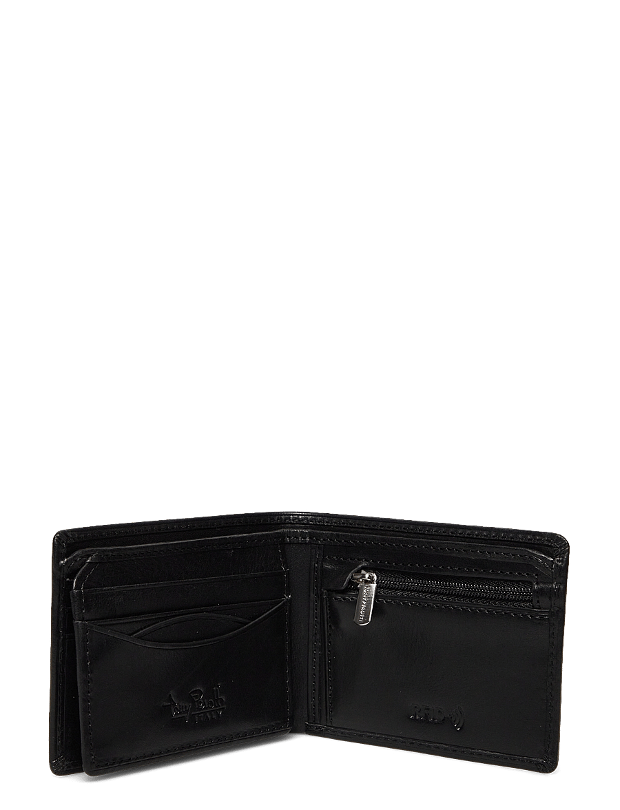 Tony Perotti - Billfold with zipper coin pocket - punge - black - 3