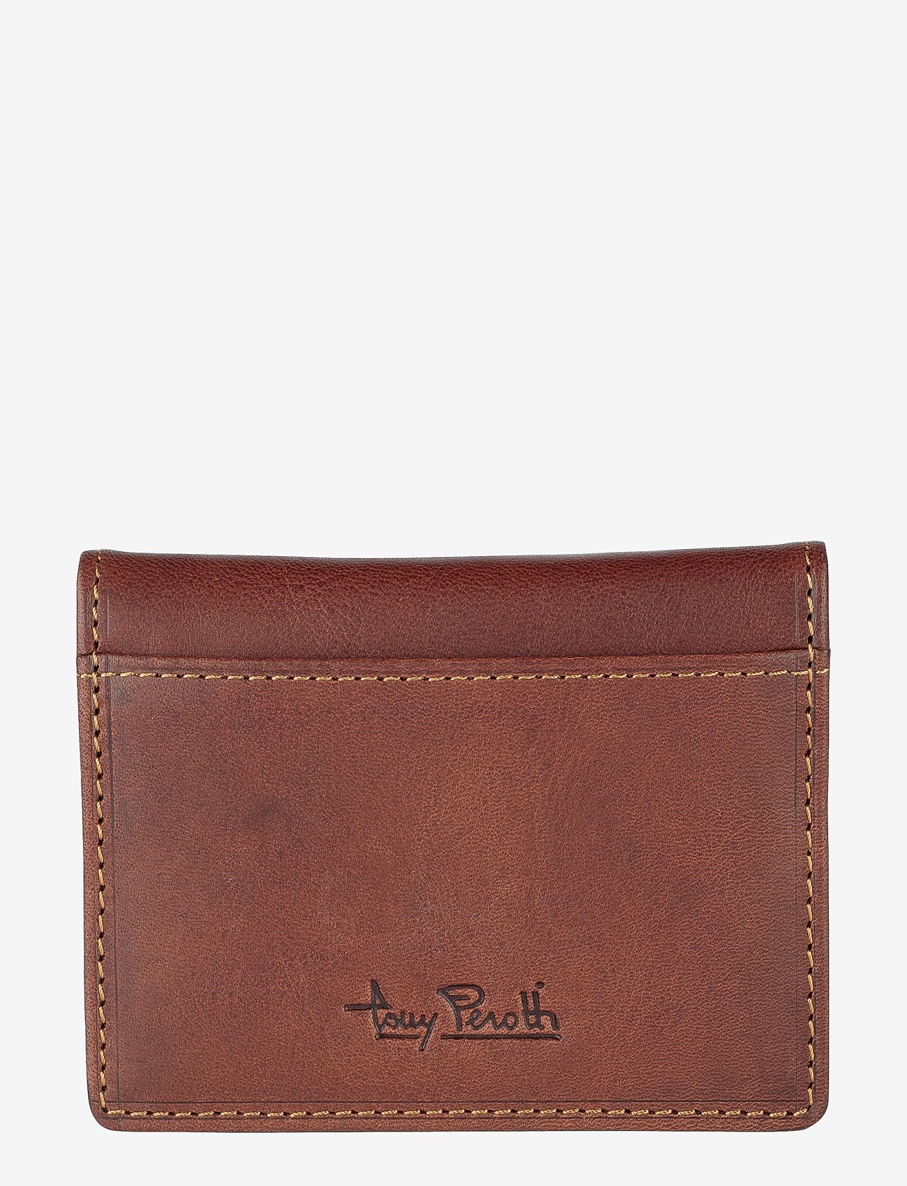 Tony Perotti - Creditcard wallet, fold - brieftaschen und taschen - brown - 0
