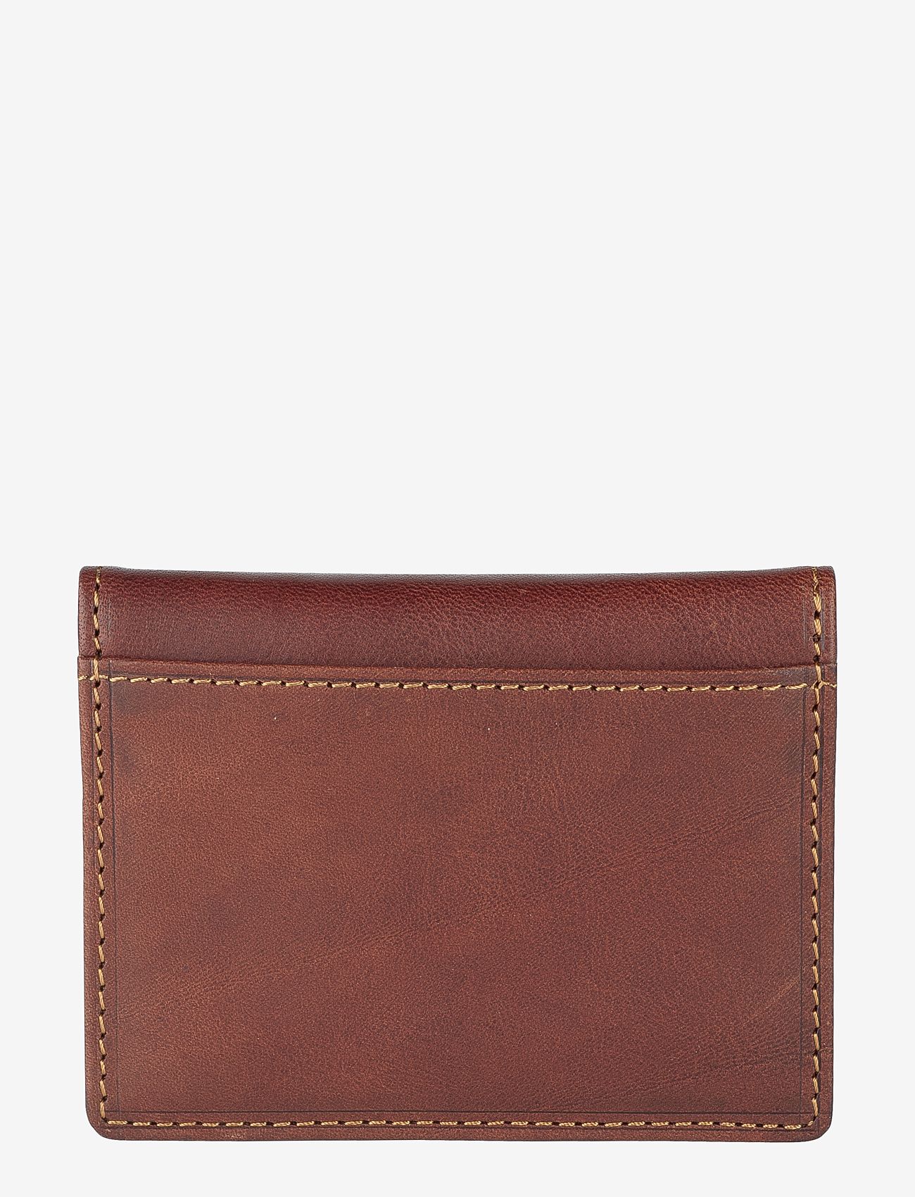 Tony Perotti - Creditcard wallet, fold - brieftaschen und taschen - brown - 1