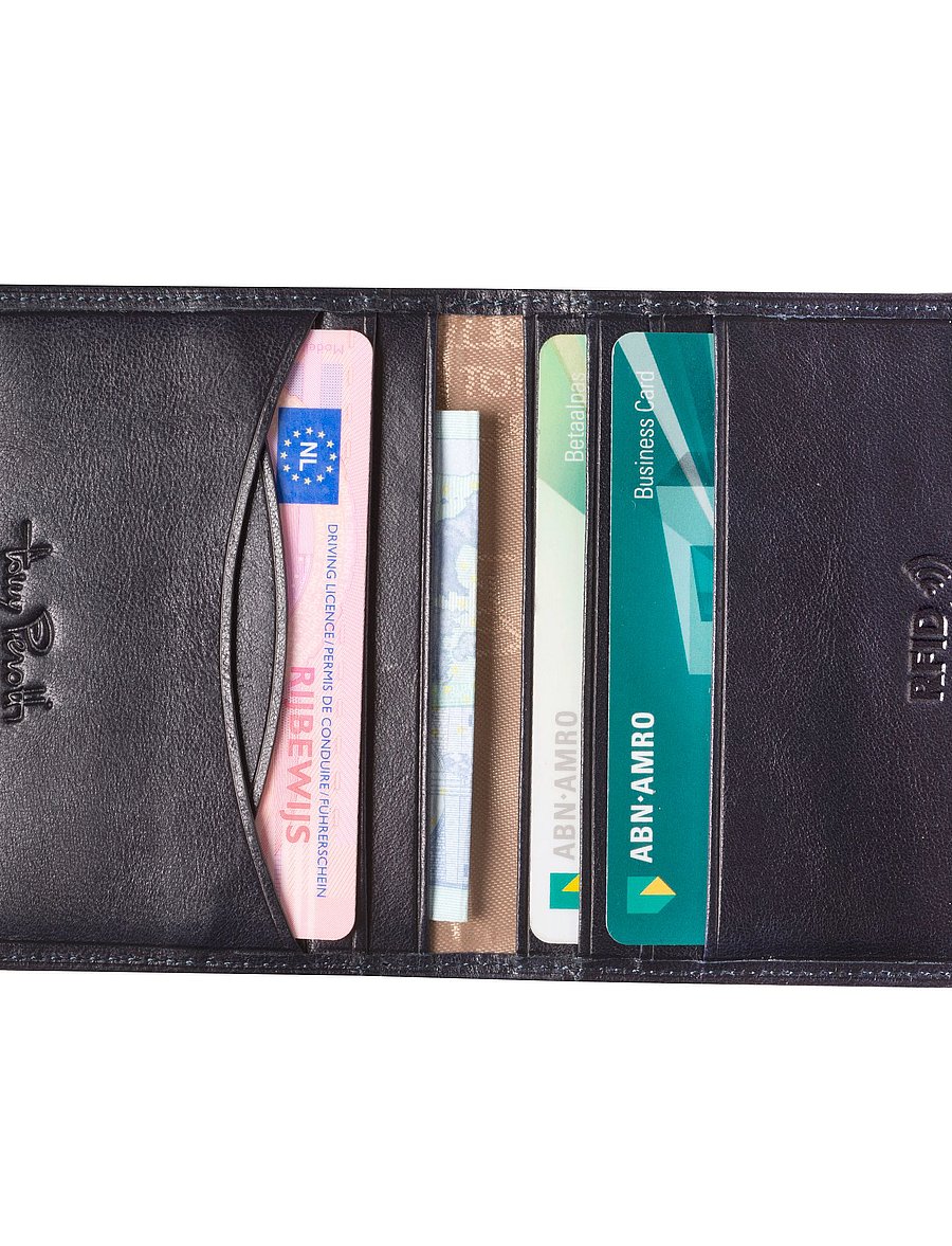 Tony Perotti - Creditcard wallet, fold - kaardihoidjad - black - 4