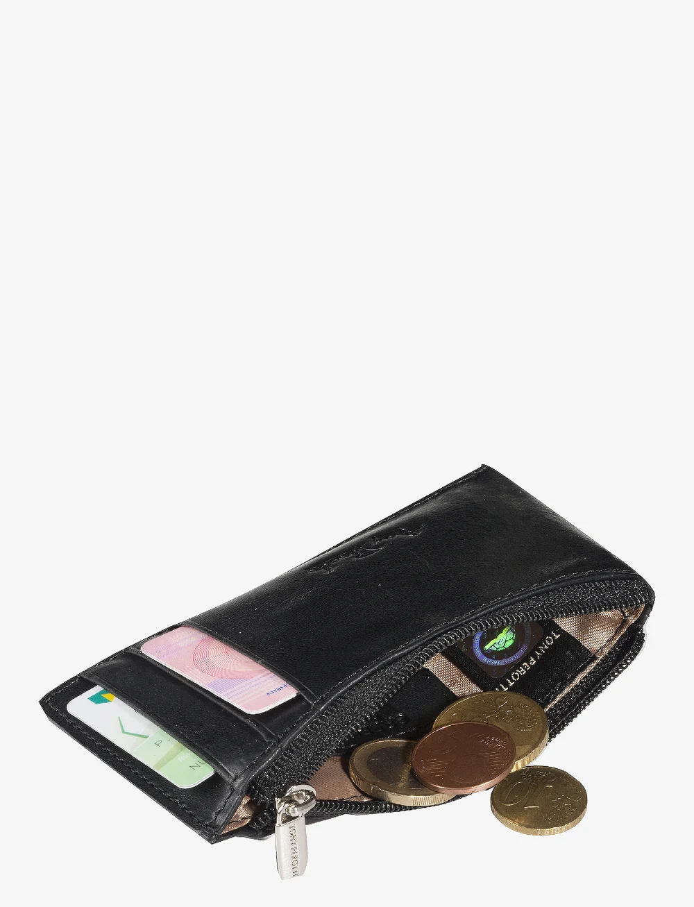 Tony Perotti - Creditcard zip wallet - card holders - black - 2